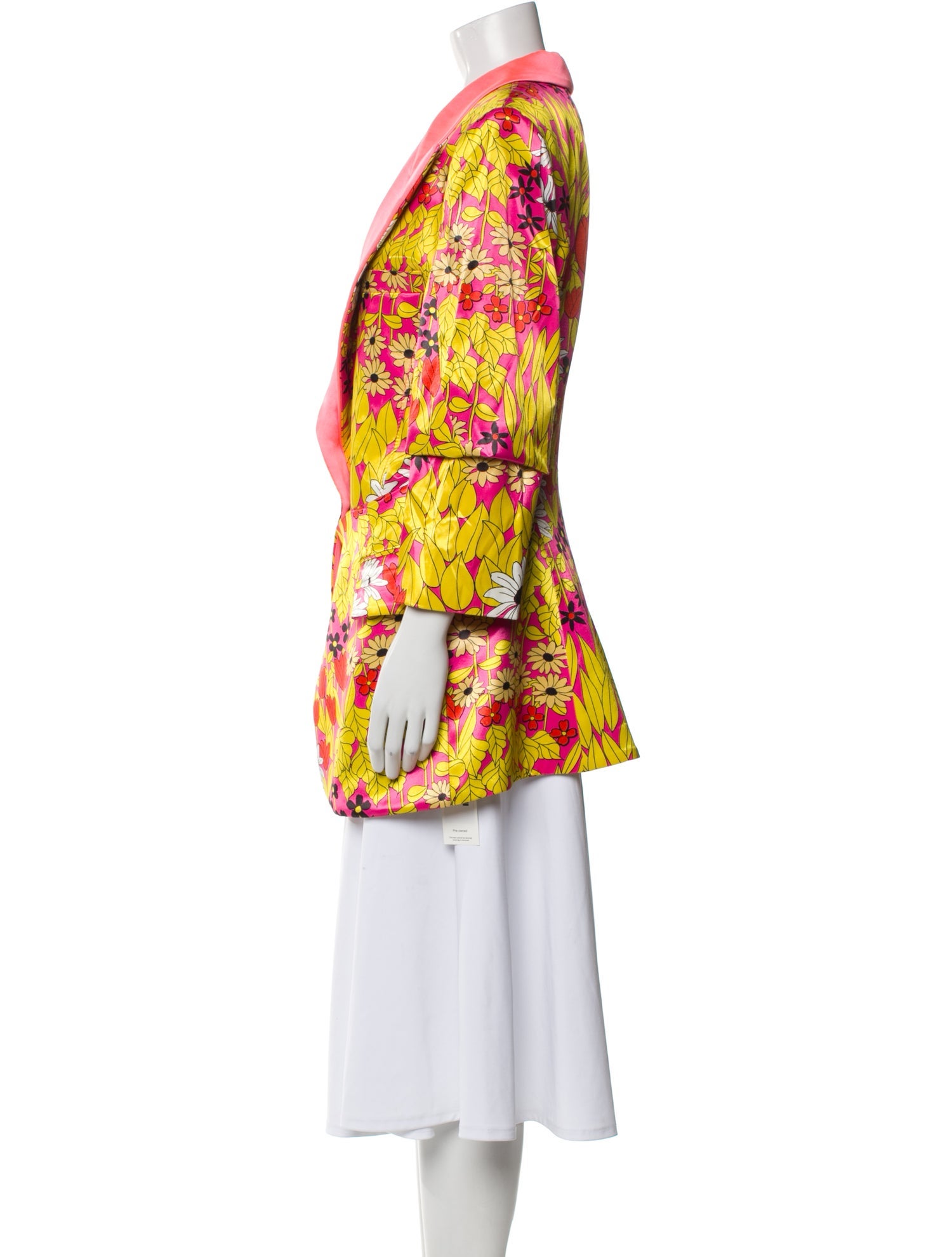 Christopher John Rogers Floral Print Blazer