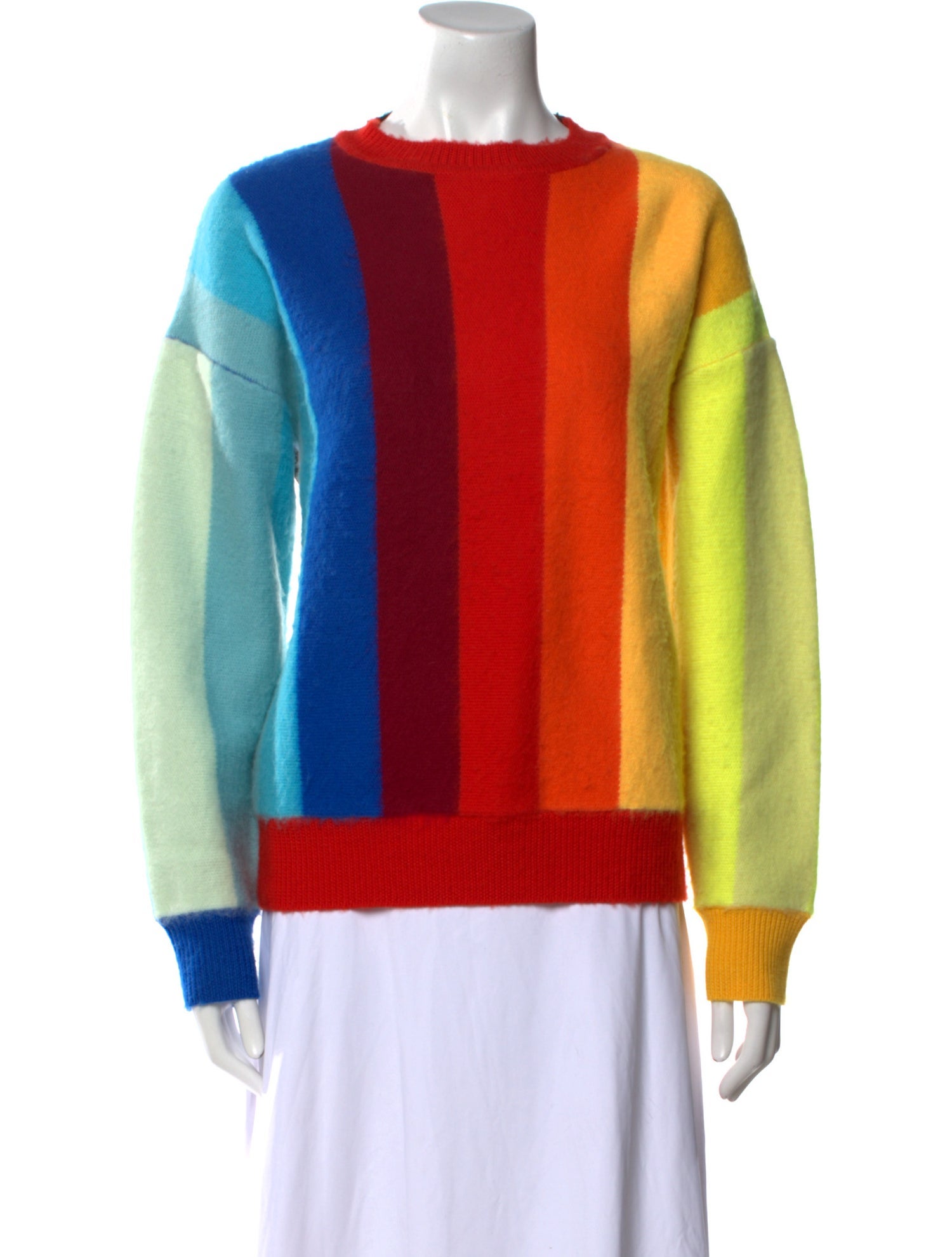 Christopher John Rogers Wool Printed Sweater