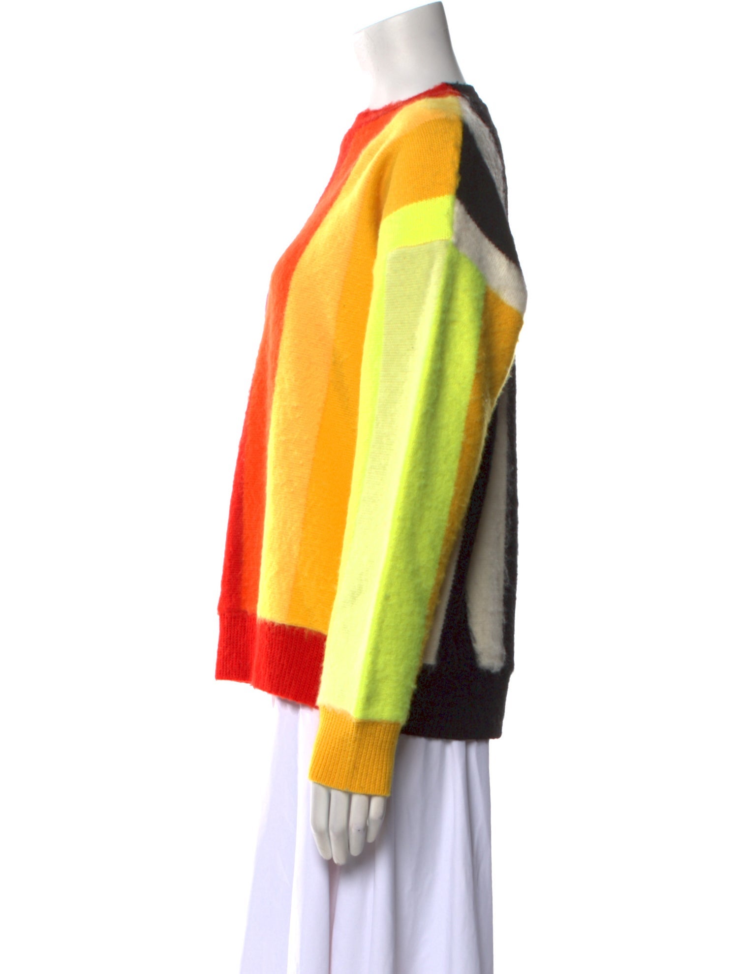 Christopher John Rogers Wool Printed Sweater