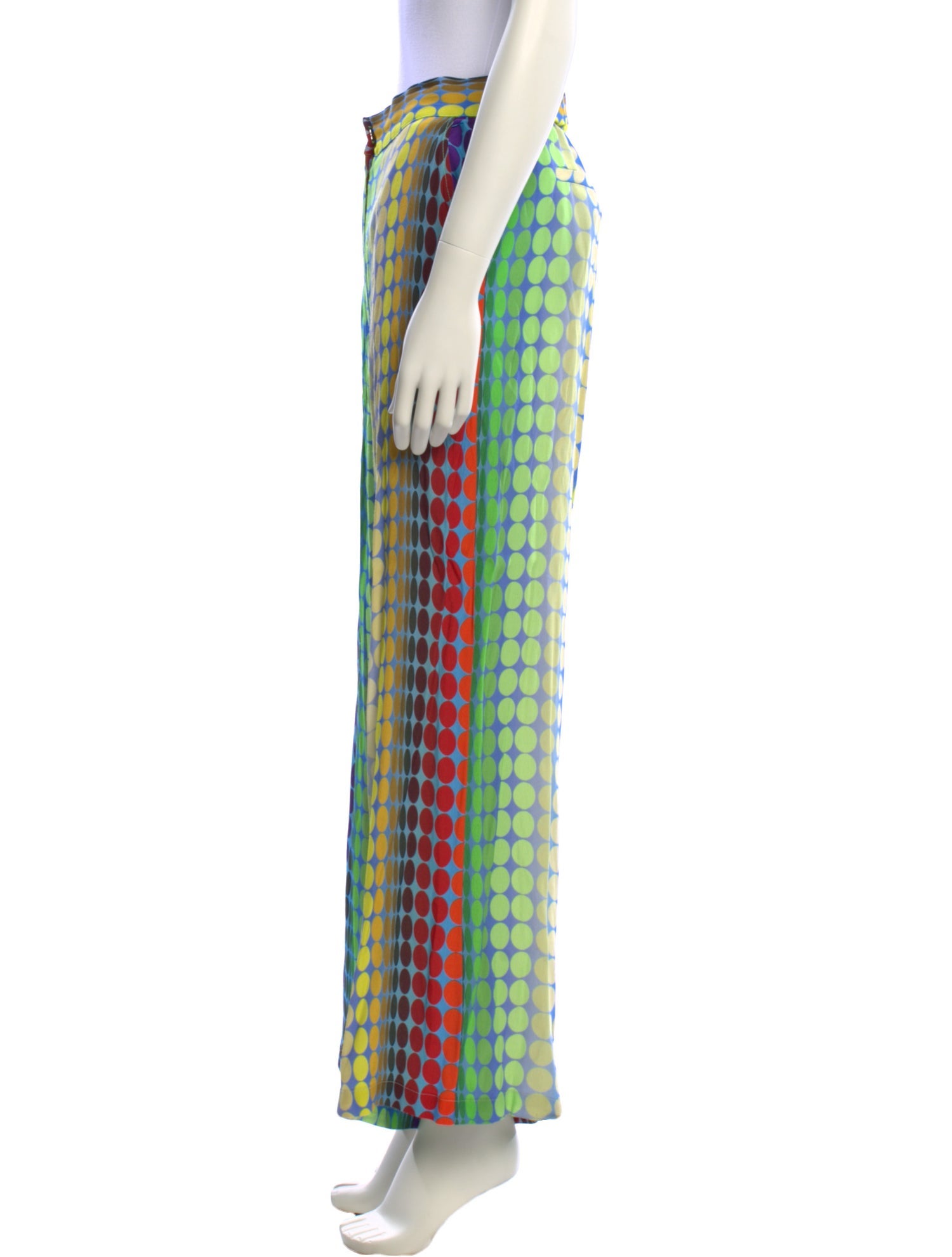 Christopher John Rogers Printed Wide Leg Pants
