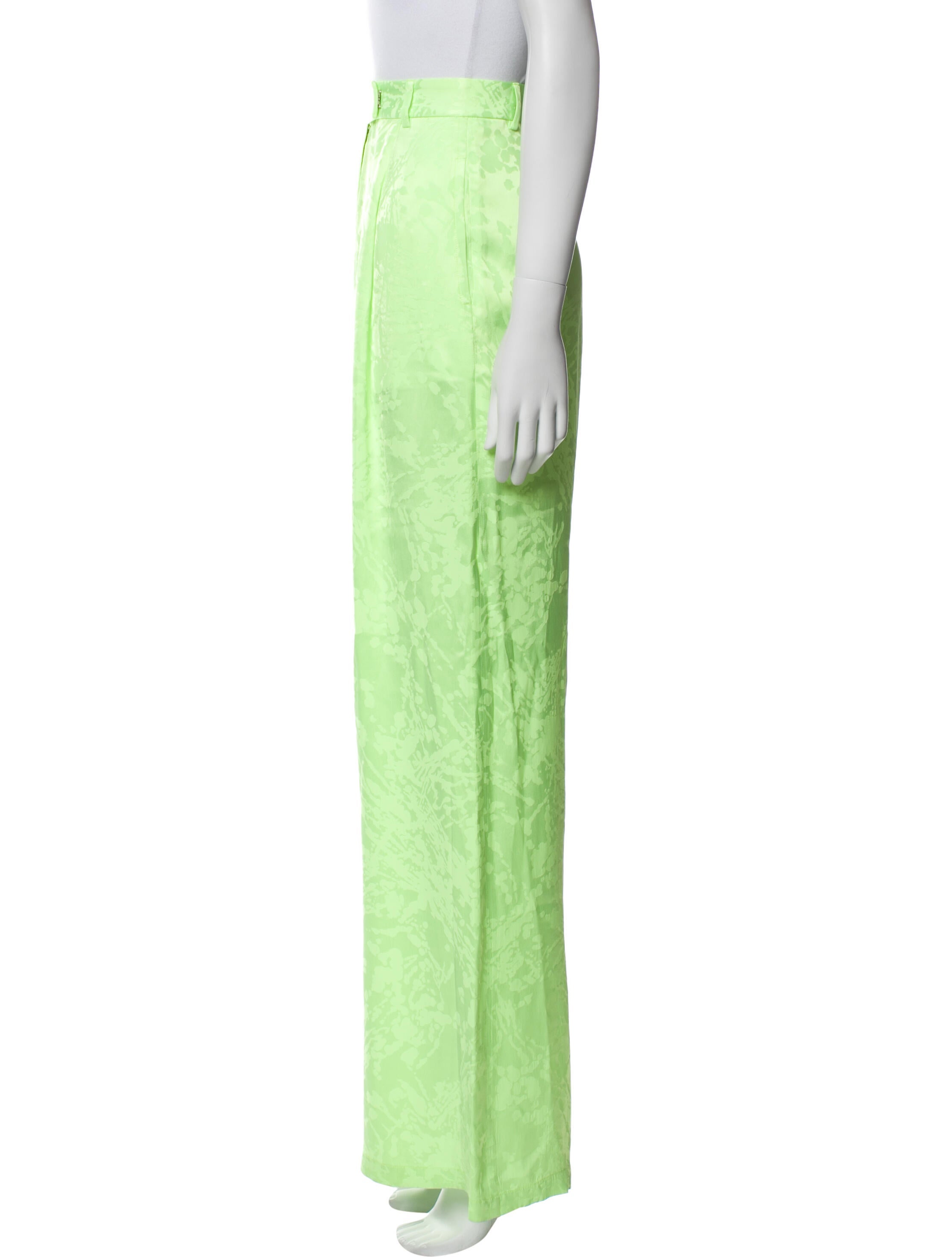 Christopher John Rogers Printed Wide Leg Pants