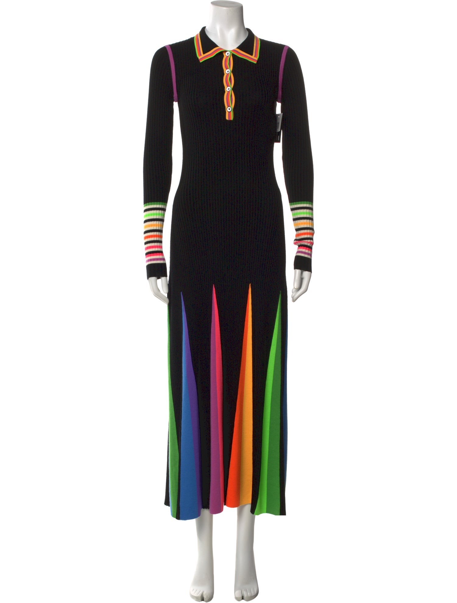 Christopher John Rogers Wool Long Dress w/ Tags