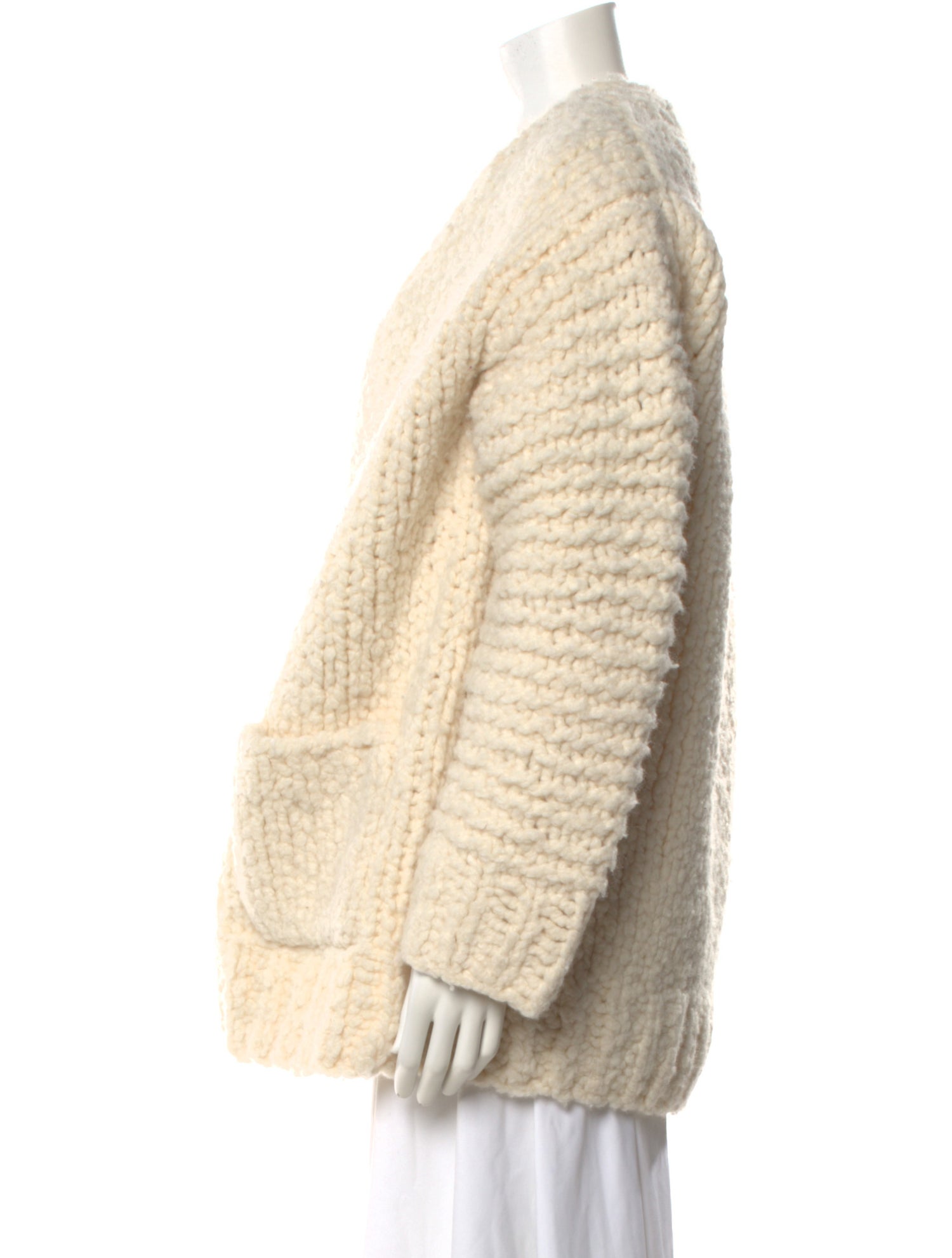 Christopher John Rogers Wool V-Neck Sweater