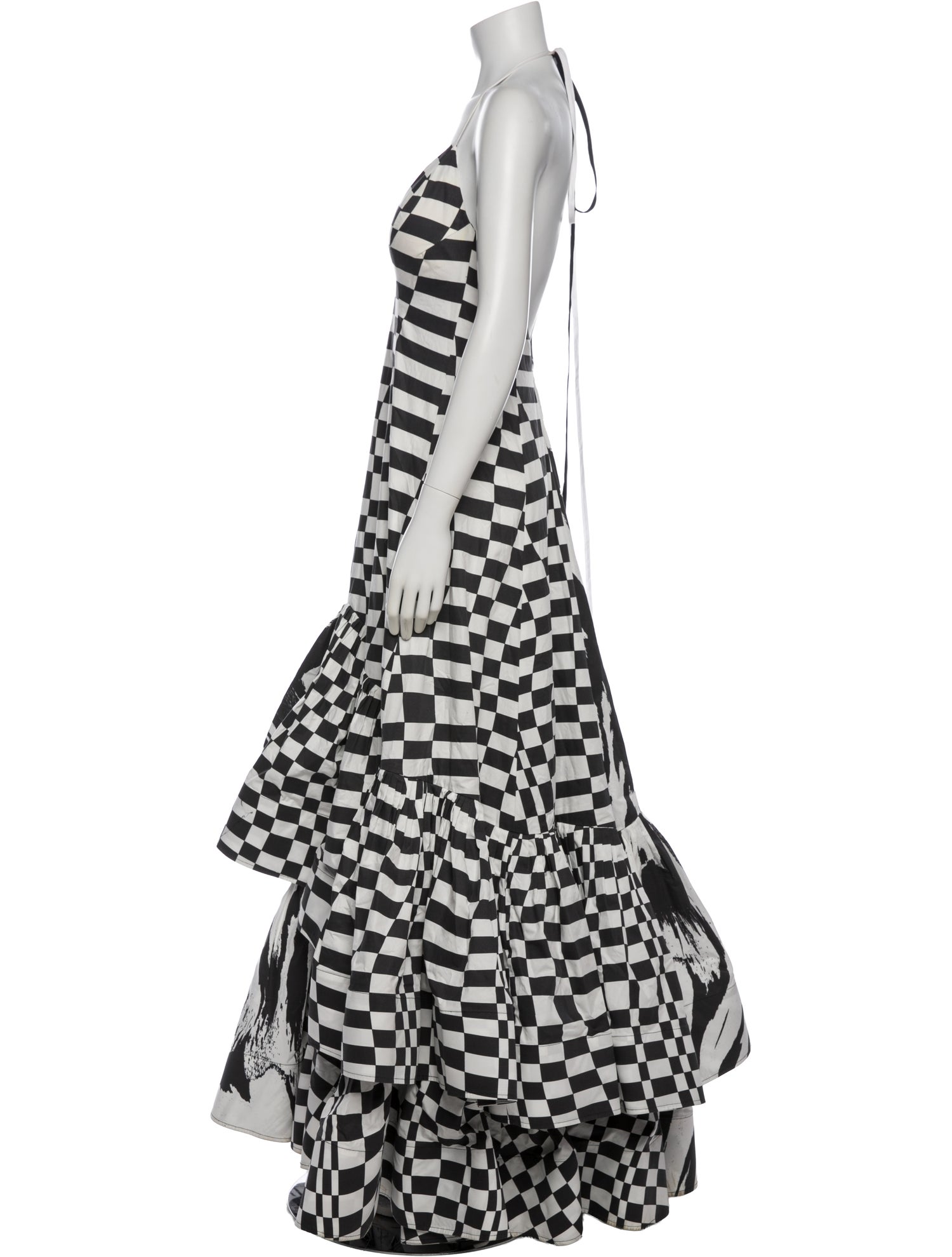 Christopher John Rogers Printed Long Dress