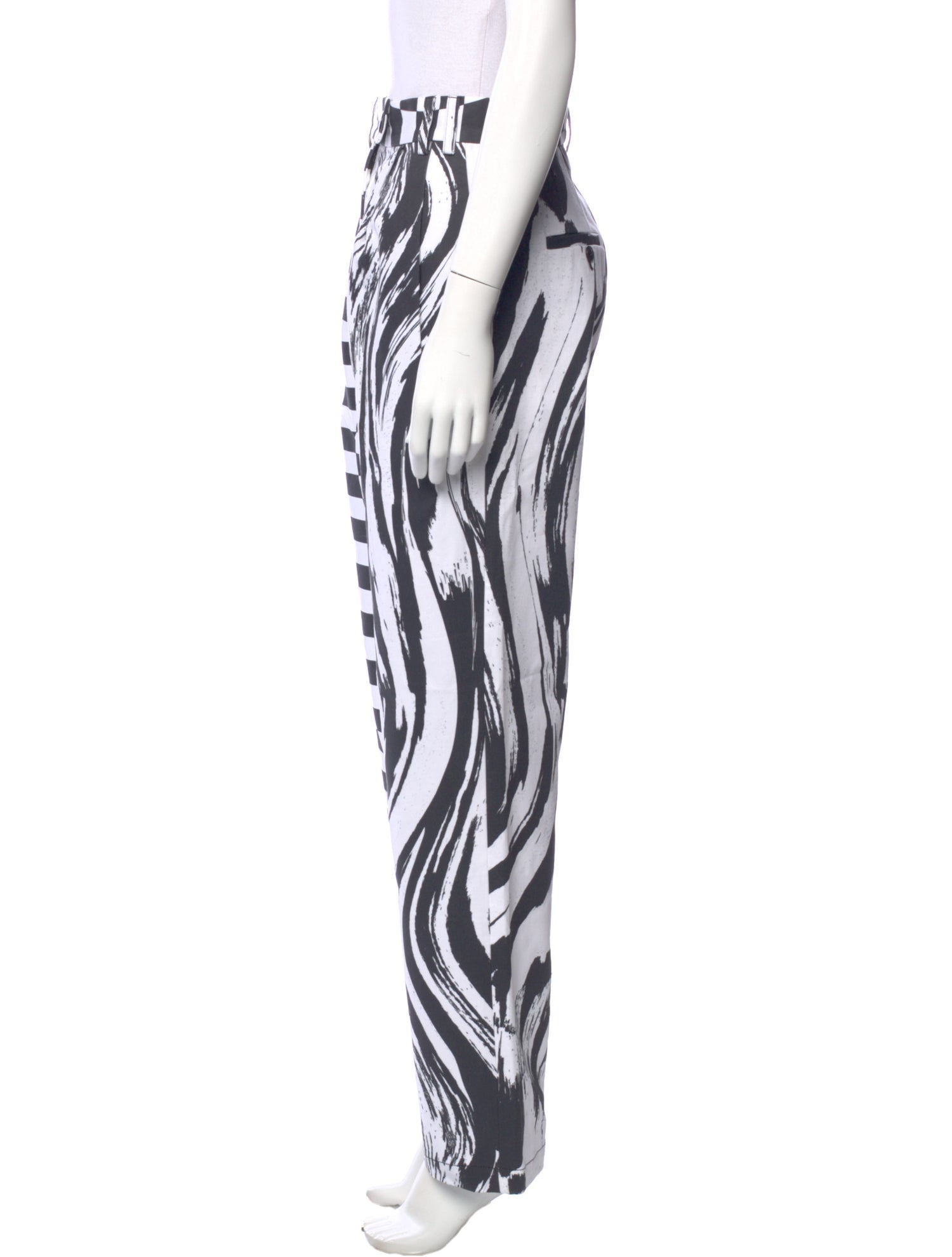 Christopher John Rogers Plaid Print Straight Leg Pants