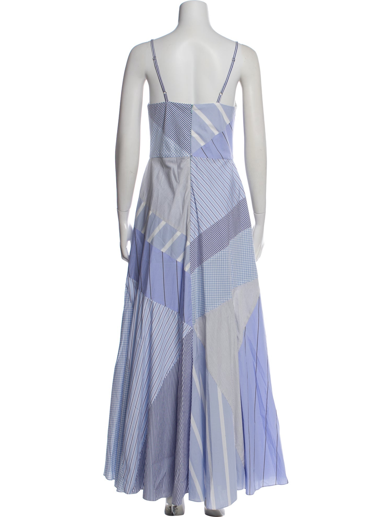 Christopher John Rogers Striped Long Dress
