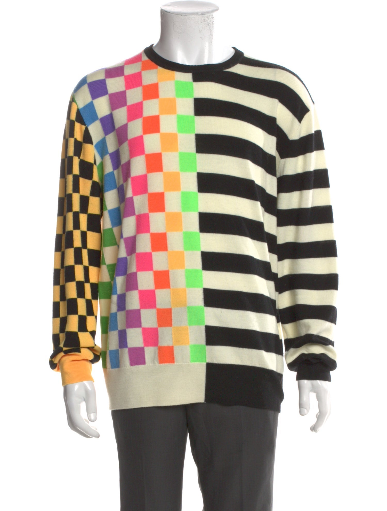 Christopher John Rogers Wool Printed Pullover