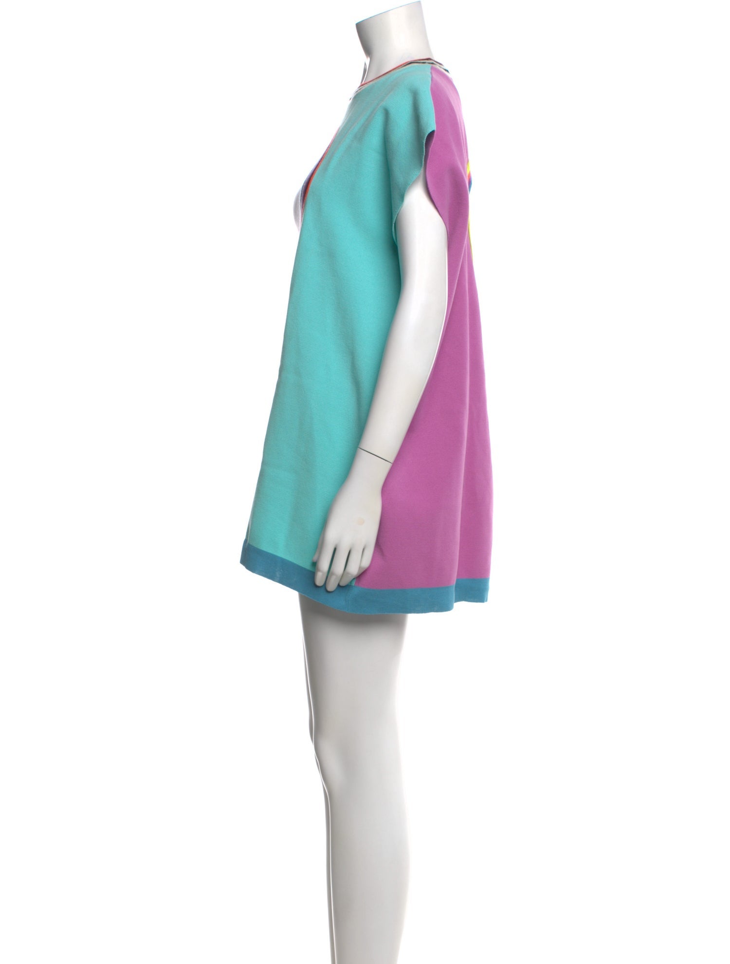 Christopher John Rogers Graphic Print Mini Dress