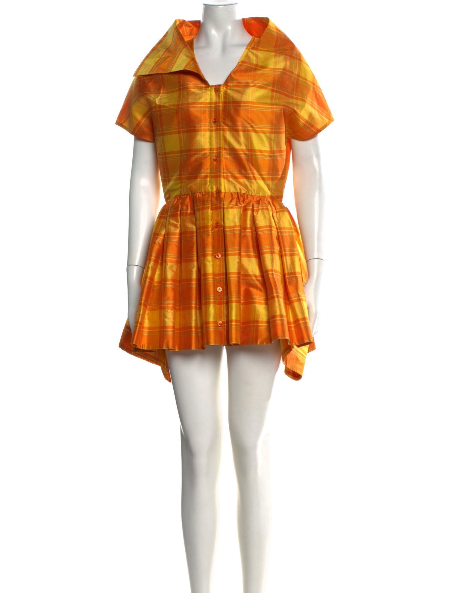 Christopher John Rogers Silk Mini Dress