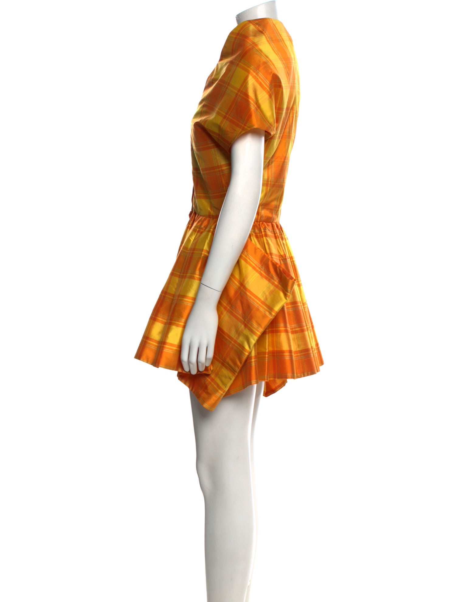 Christopher John Rogers Silk Mini Dress