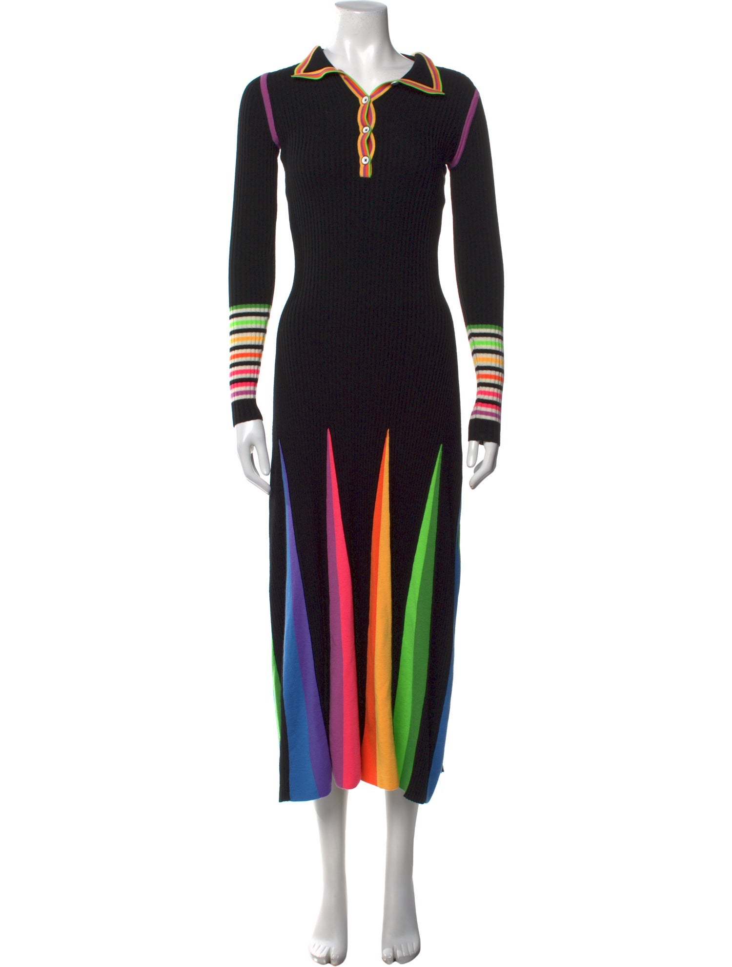 Christopher John Rogers Wool Long Dress