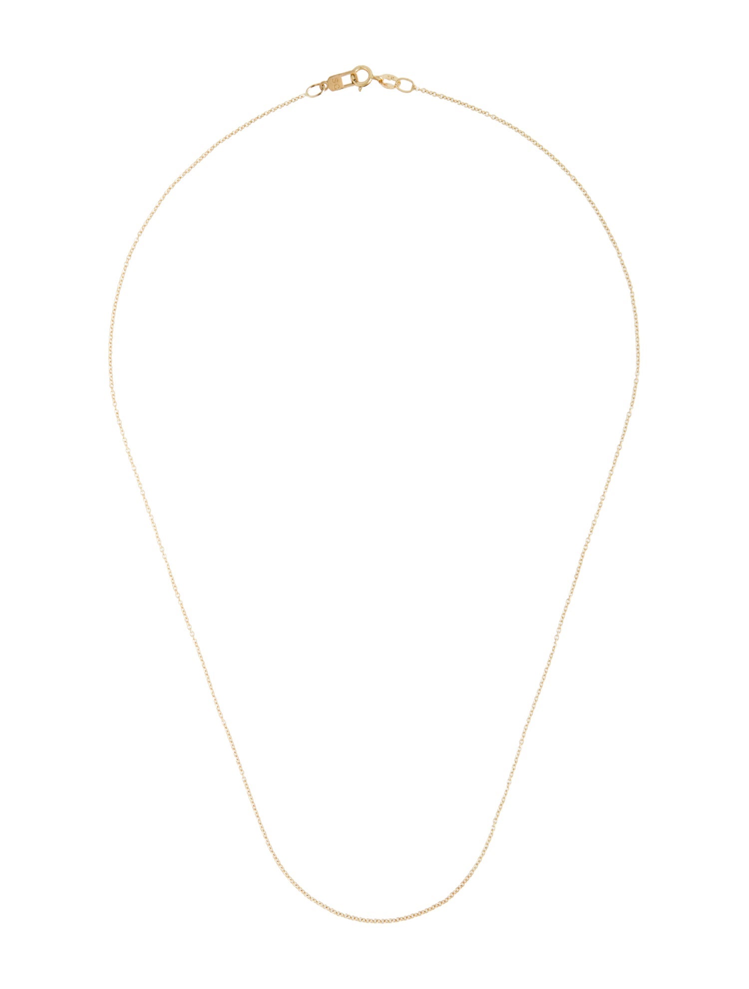 Sarah Chloe 14K Cable Chain Necklace