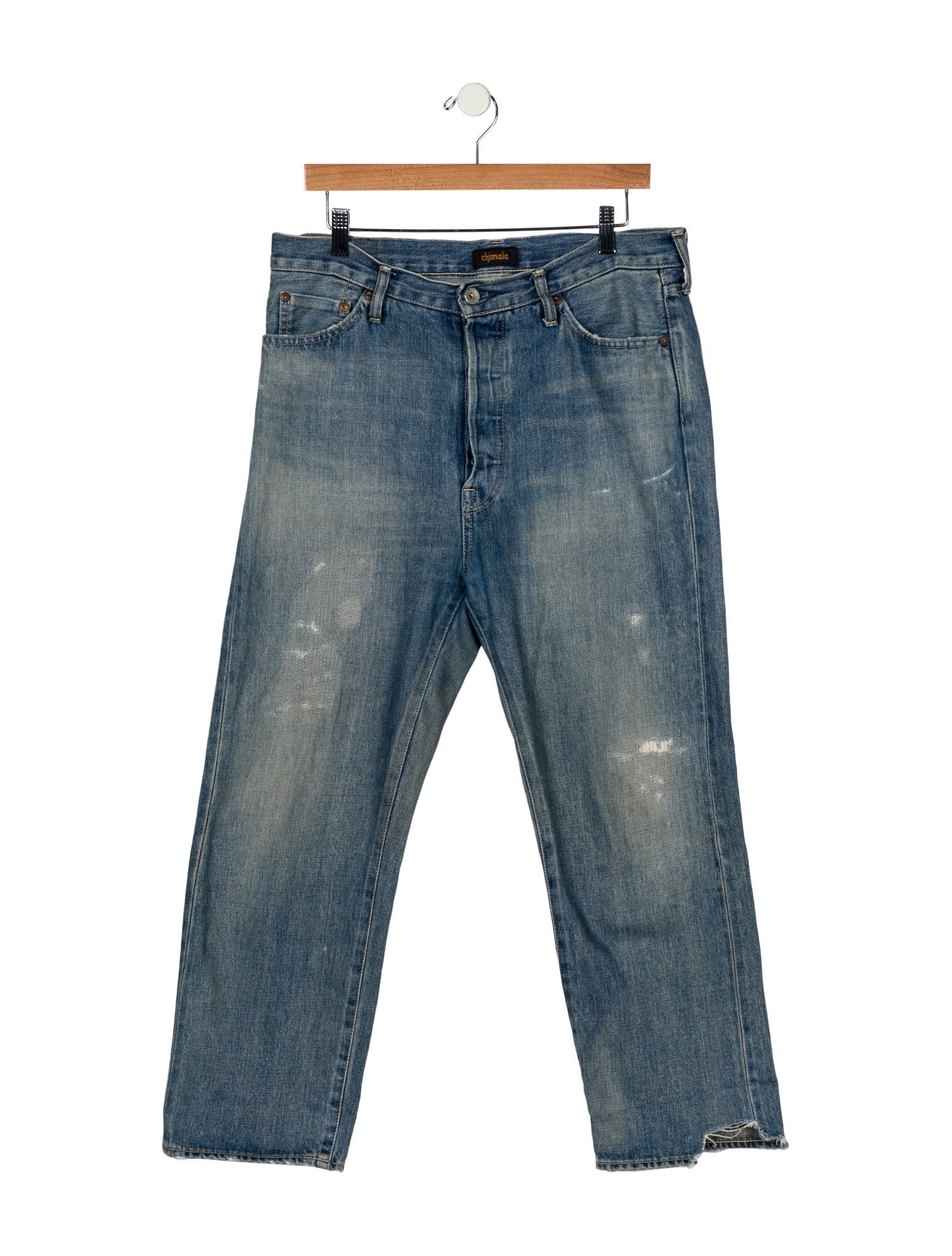 Chimala High-Rise Straight Leg Jeans