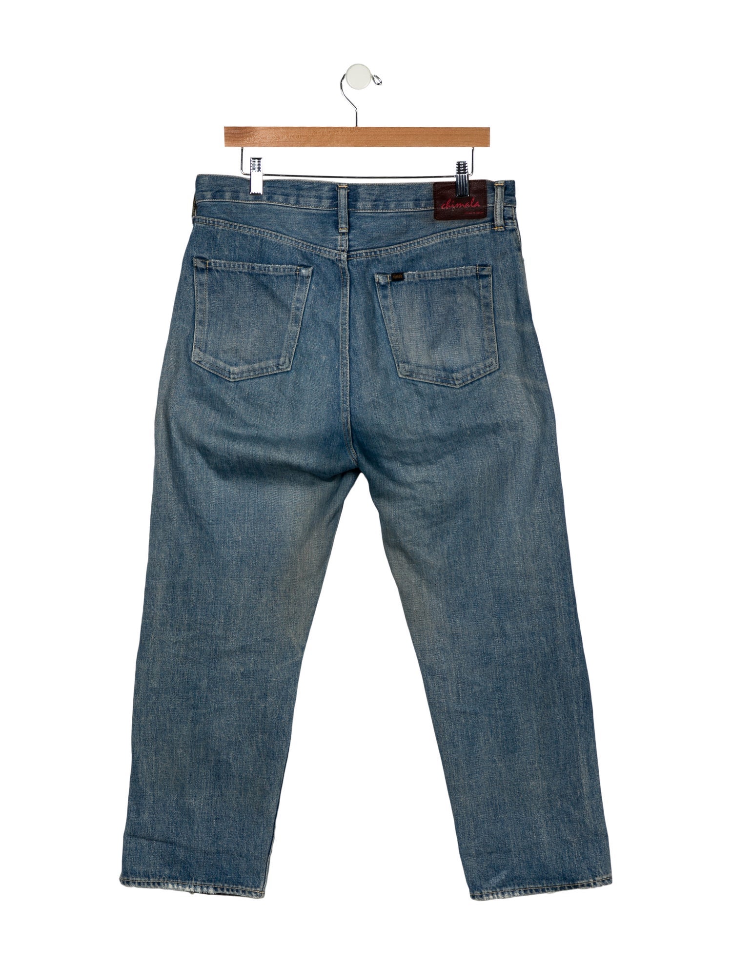 Chimala High-Rise Straight Leg Jeans