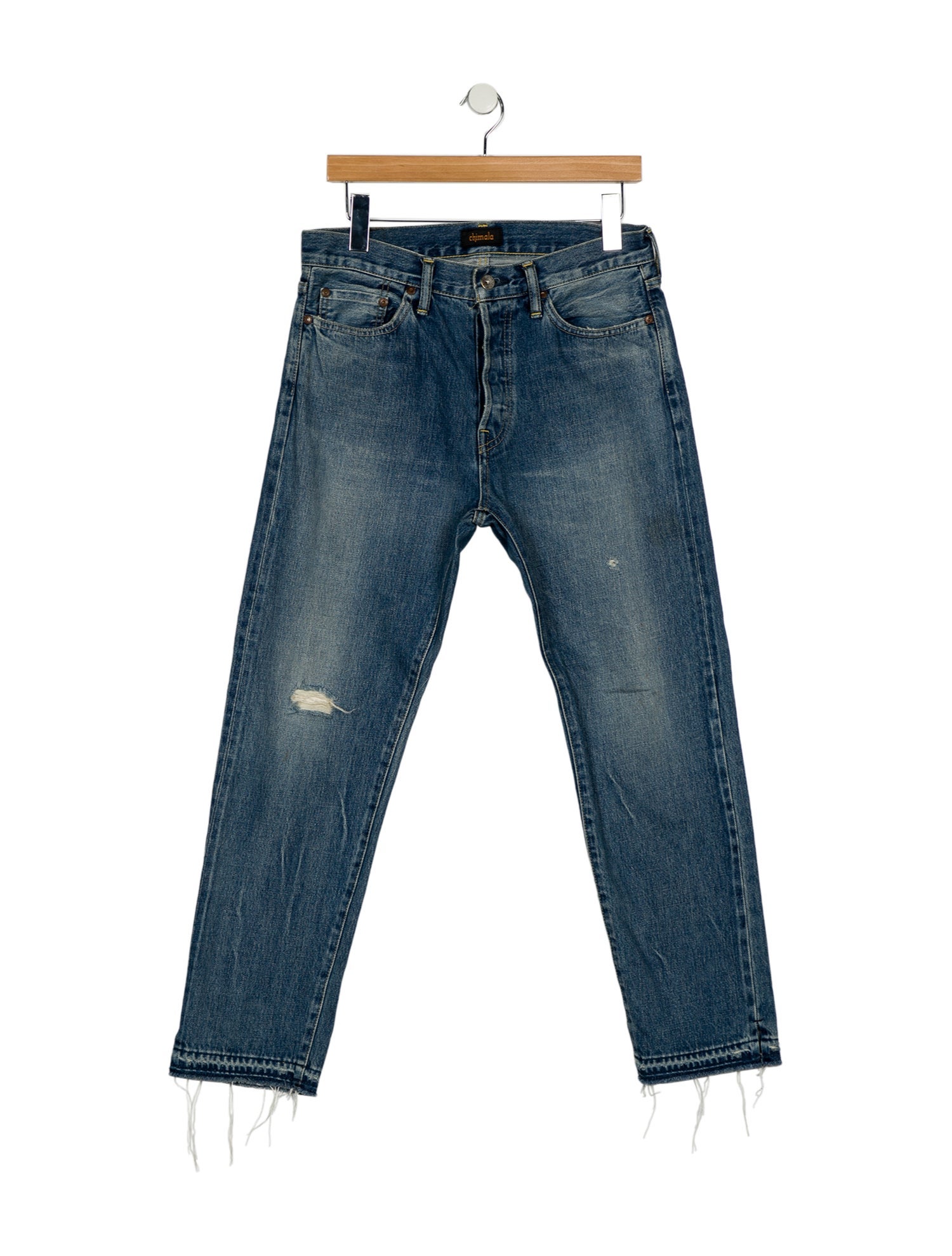 Chimala Mid-Rise Wide Leg Jeans