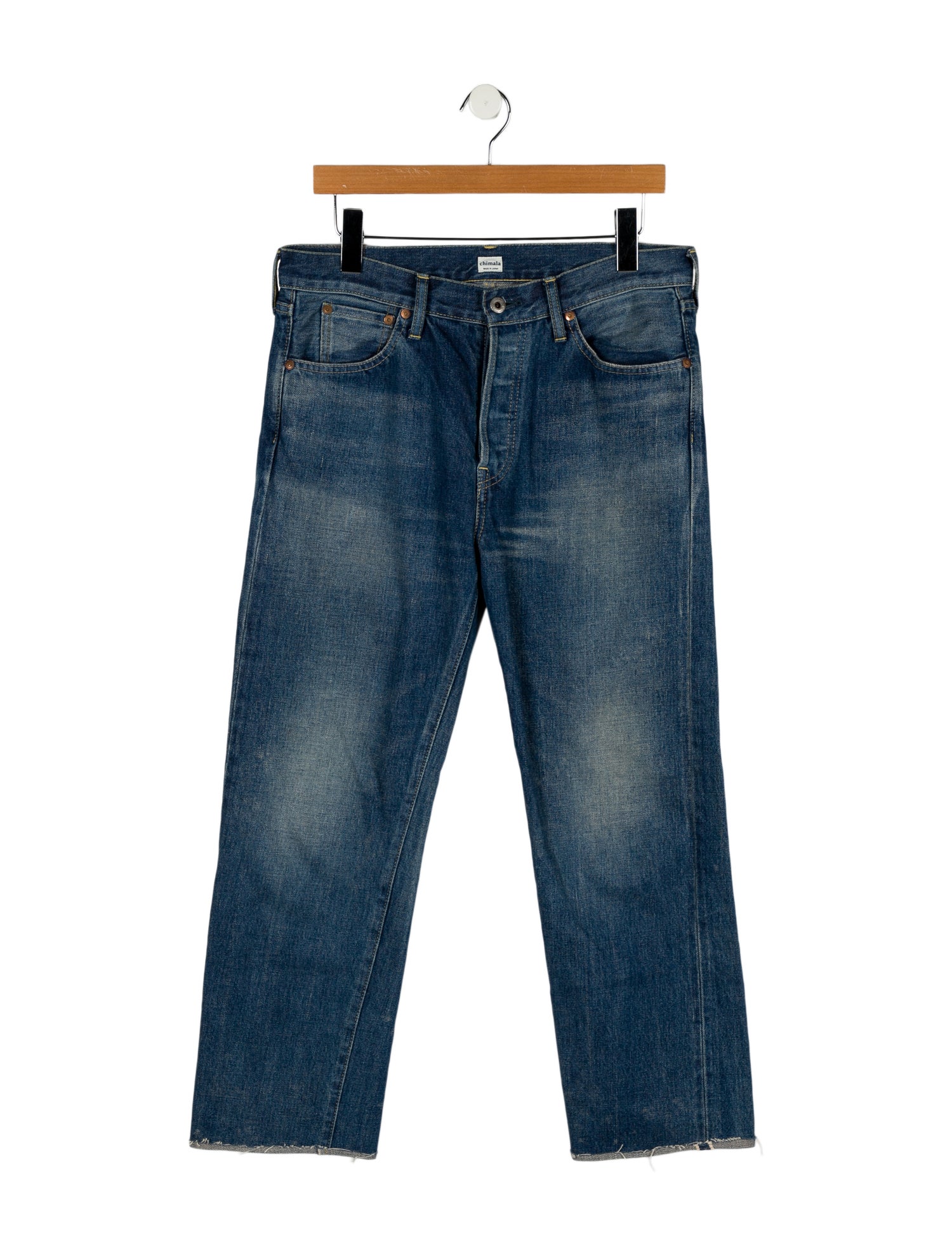 Chimala High-Rise Straight Leg Jeans