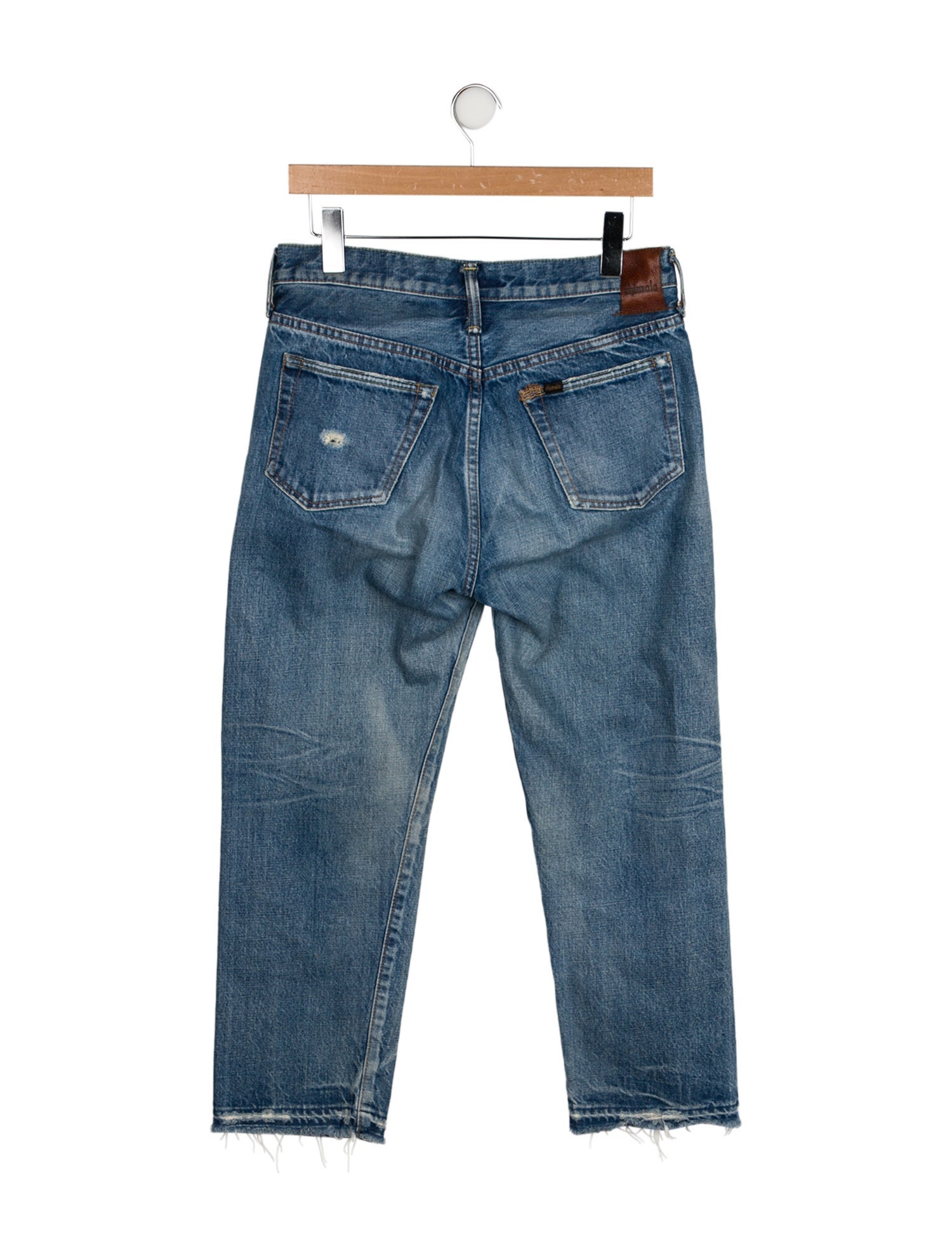 Chimala Mid-Rise Straight Leg Jeans