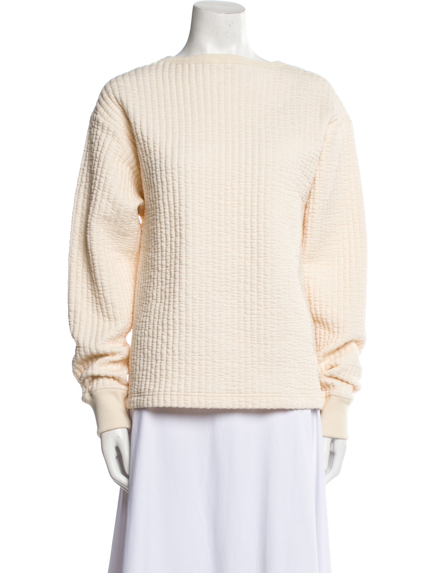 Chimala Bateau Neckline Long Sleeve Sweatshirt