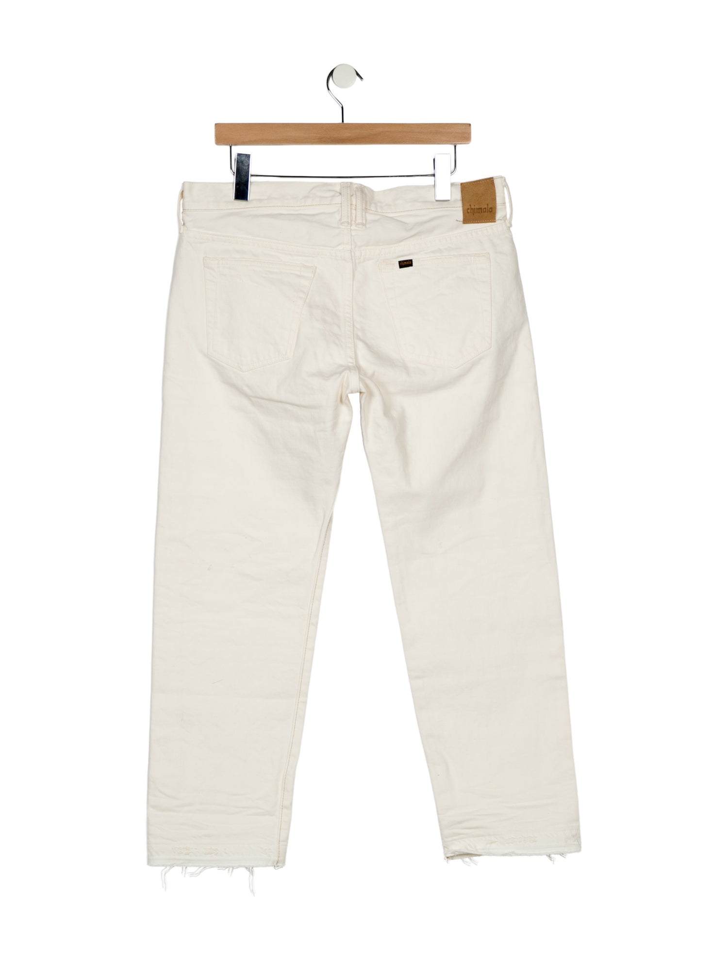 Chimala Mid-Rise Straight Leg Jeans