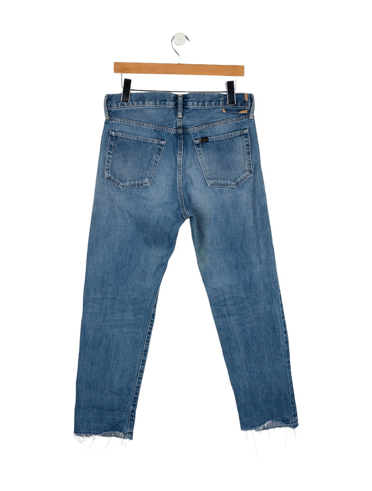 Chimala Mid-Rise Straight Leg Jeans