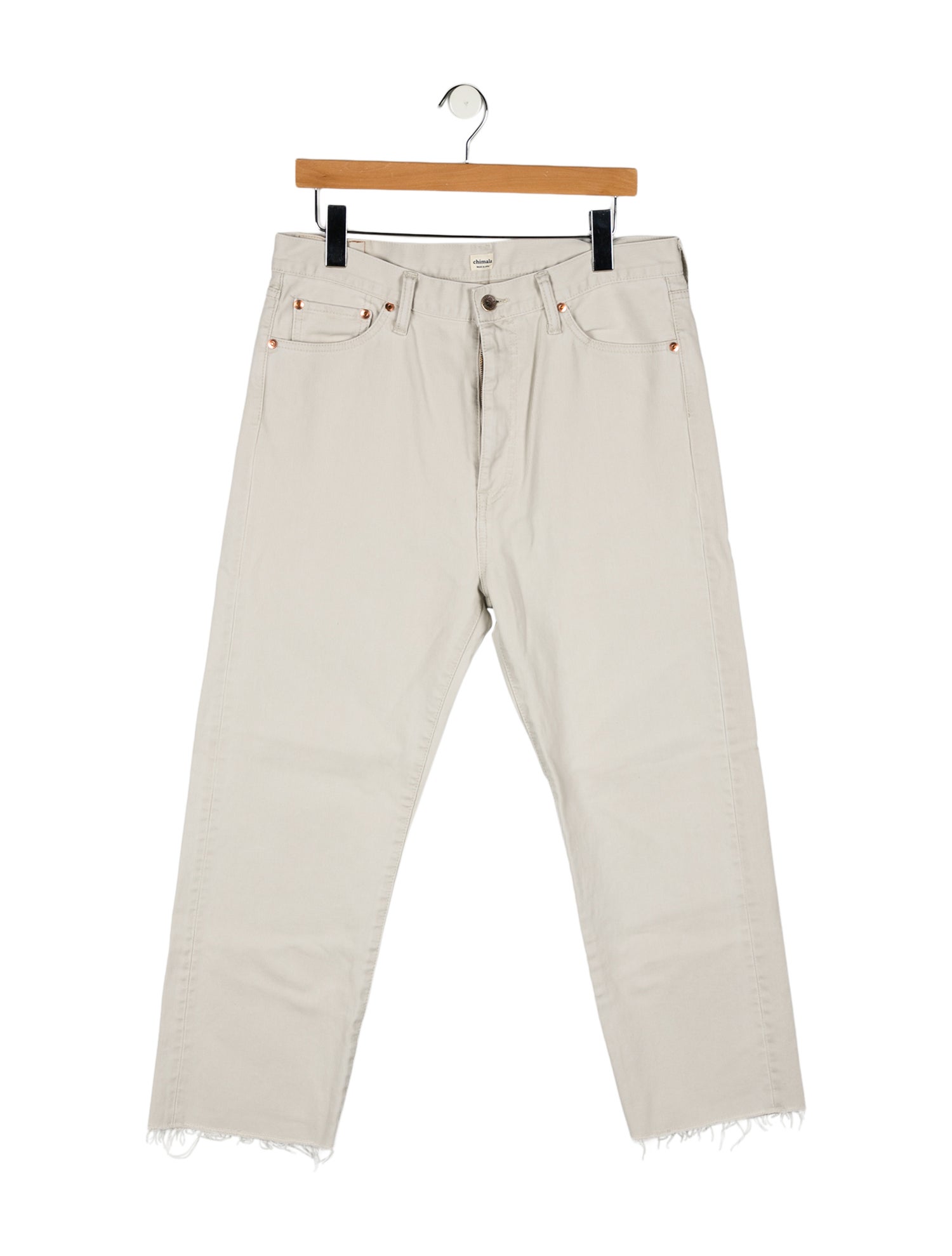 Chimala High-Rise Straight Leg Jeans