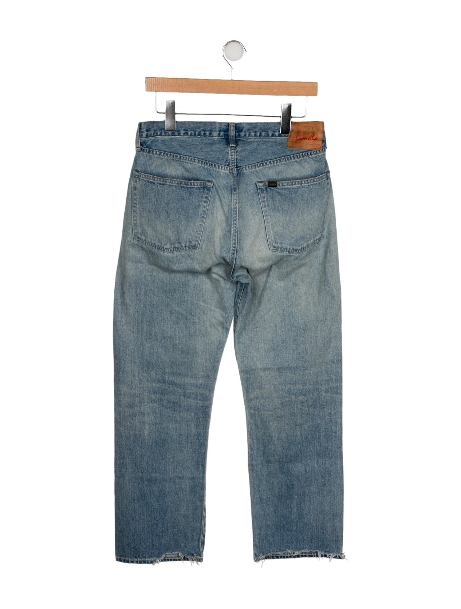 Chimala High-Rise Straight Leg Jeans