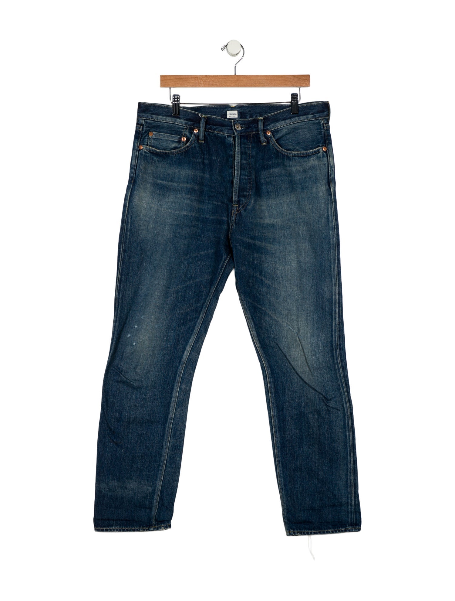 Chimala High-Rise Straight Leg Jeans