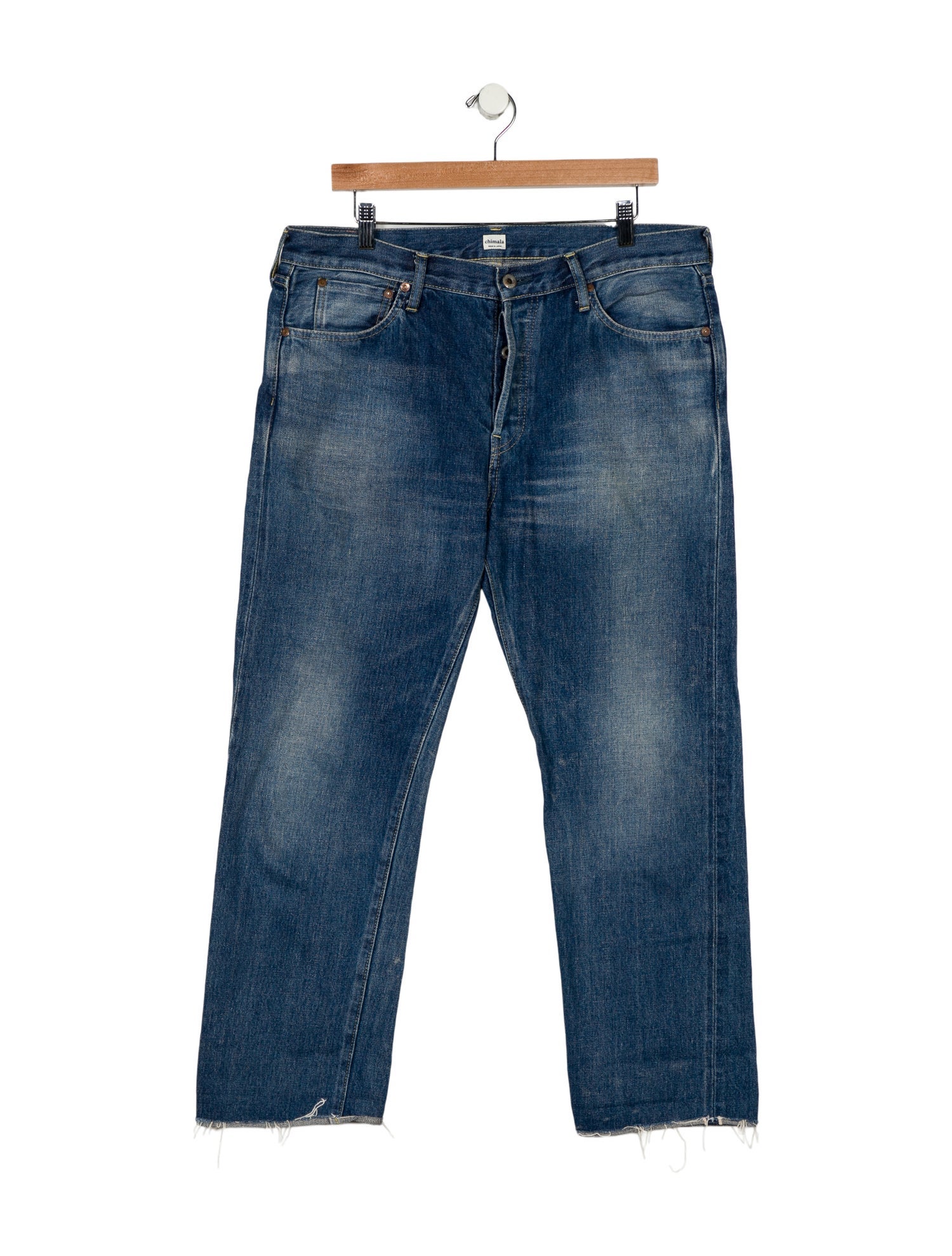 Chimala High-Rise Straight Leg Jeans
