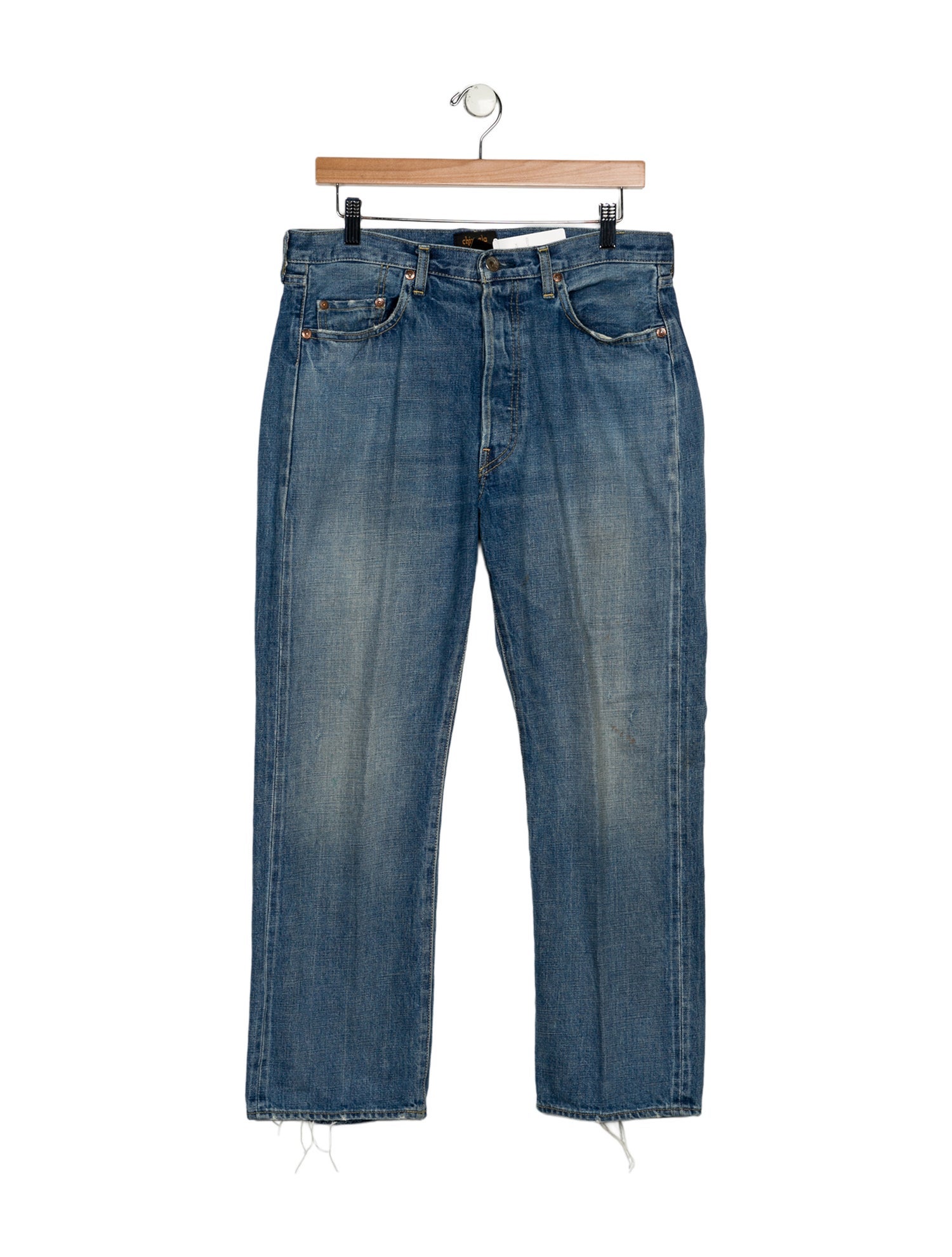 Chimala High-Rise Straight Leg Jeans