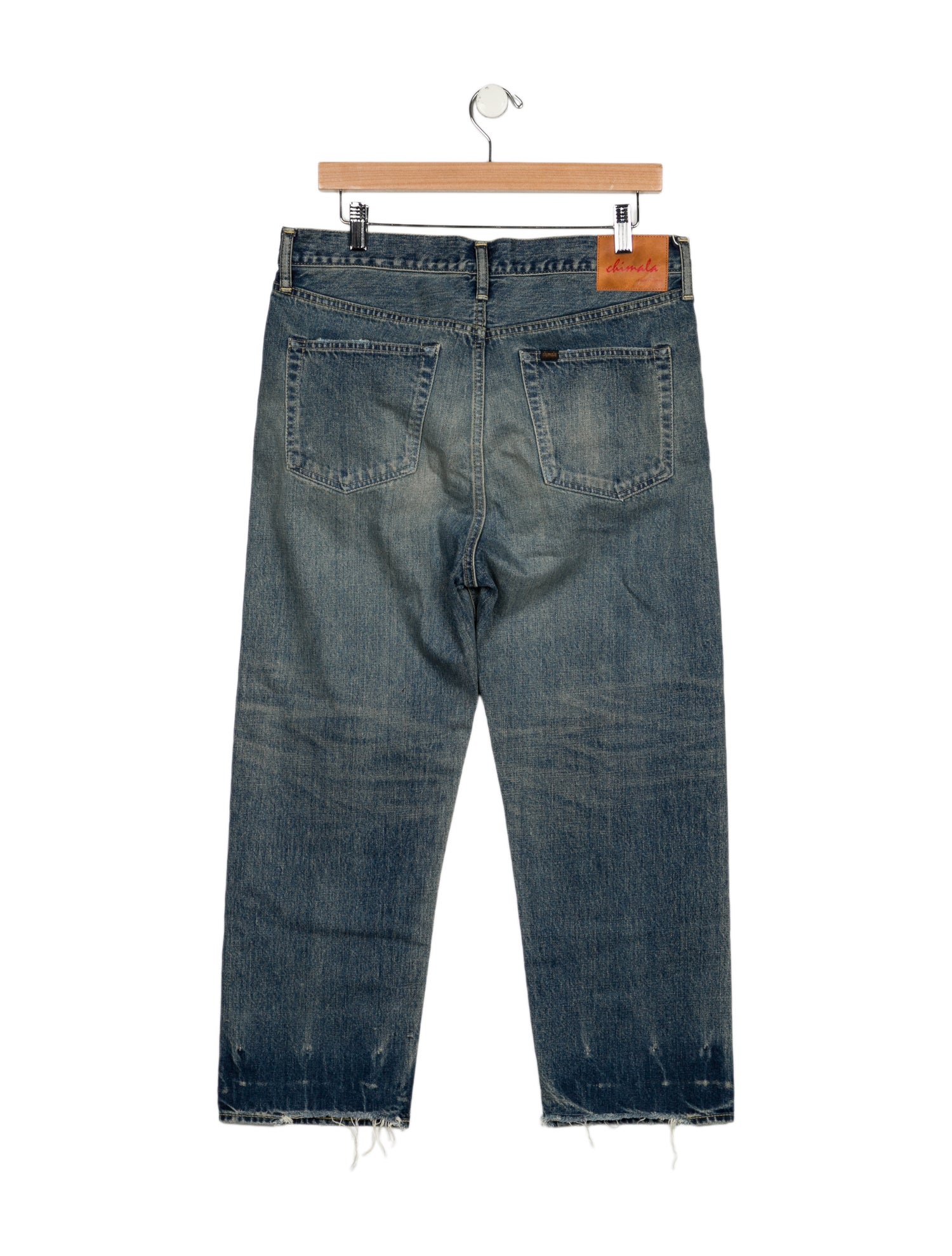 Chimala High-Rise Straight Leg Jeans