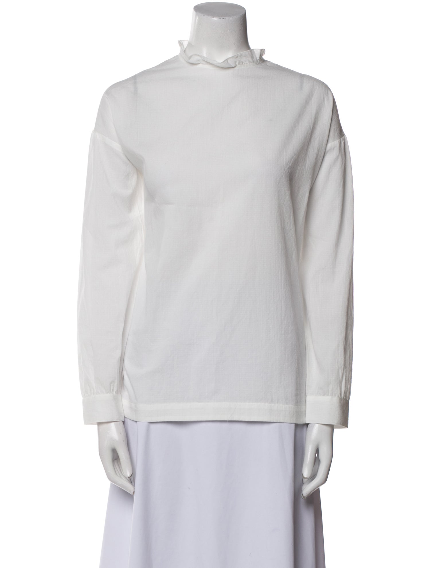 Chimala Mock Neck Long Sleeve Sweatshirt