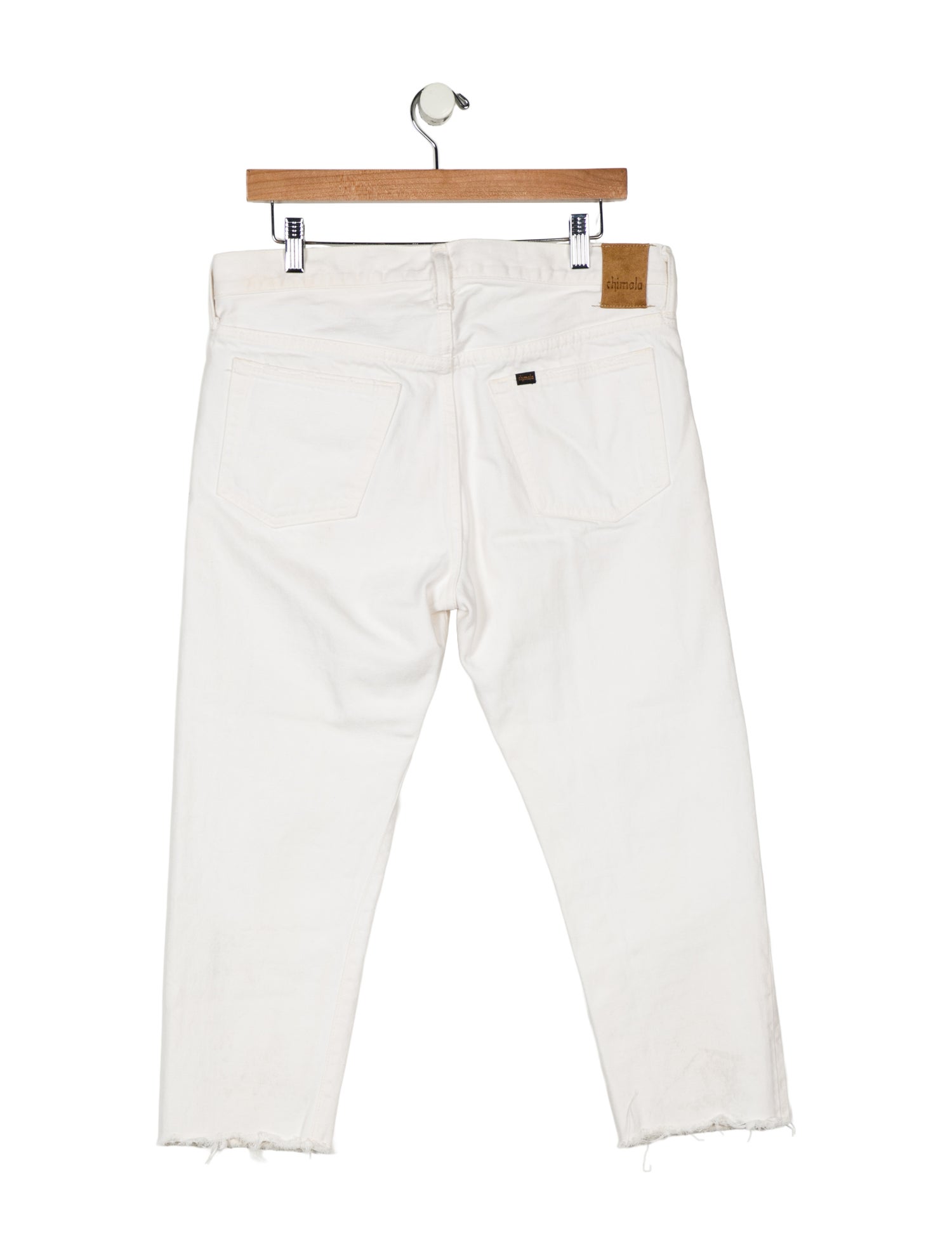 Chimala Mid-Rise Straight Leg Jeans