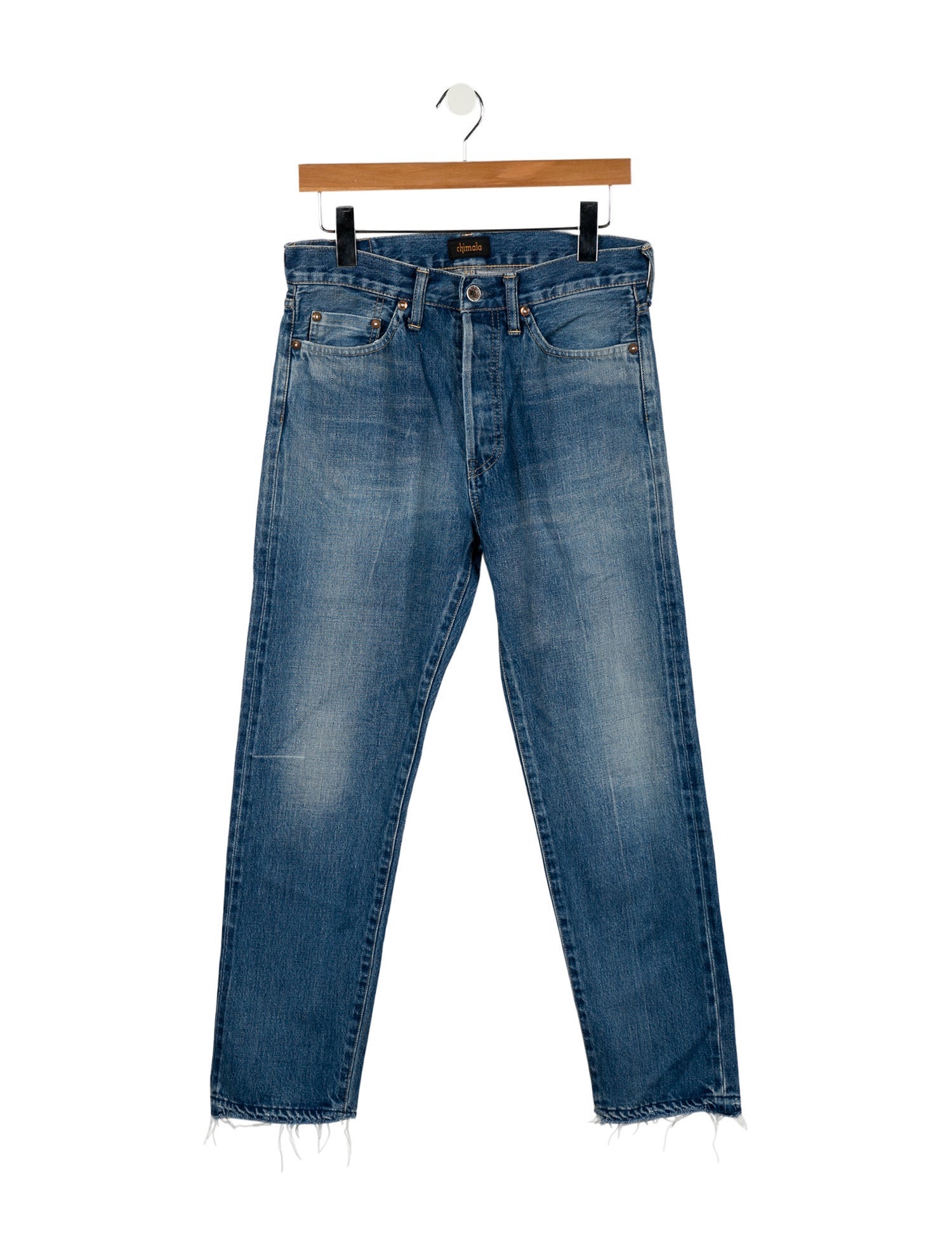Chimala High-Rise Straight Leg Jeans