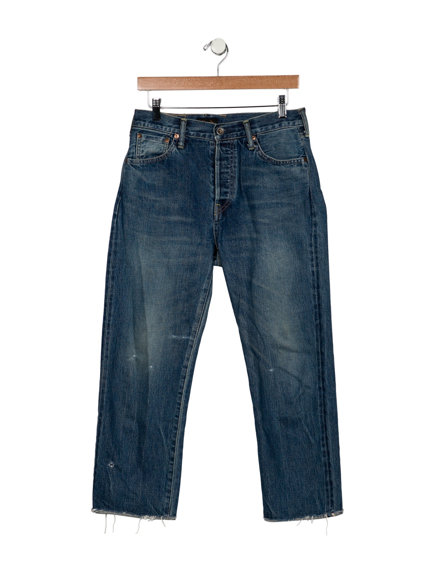 Chimala Mid-Rise Straight Leg Jeans