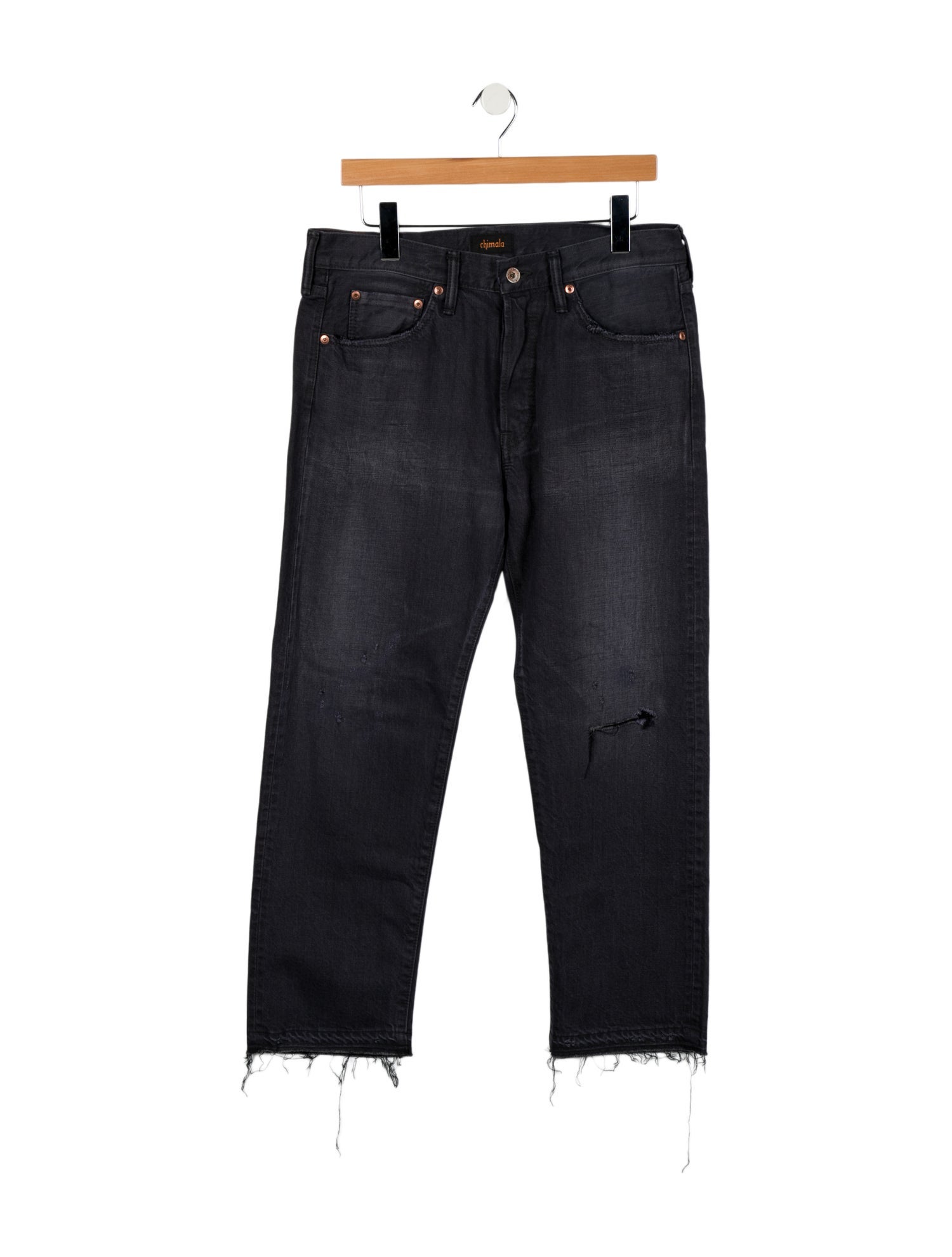 Chimala High-Rise Straight Leg Jeans