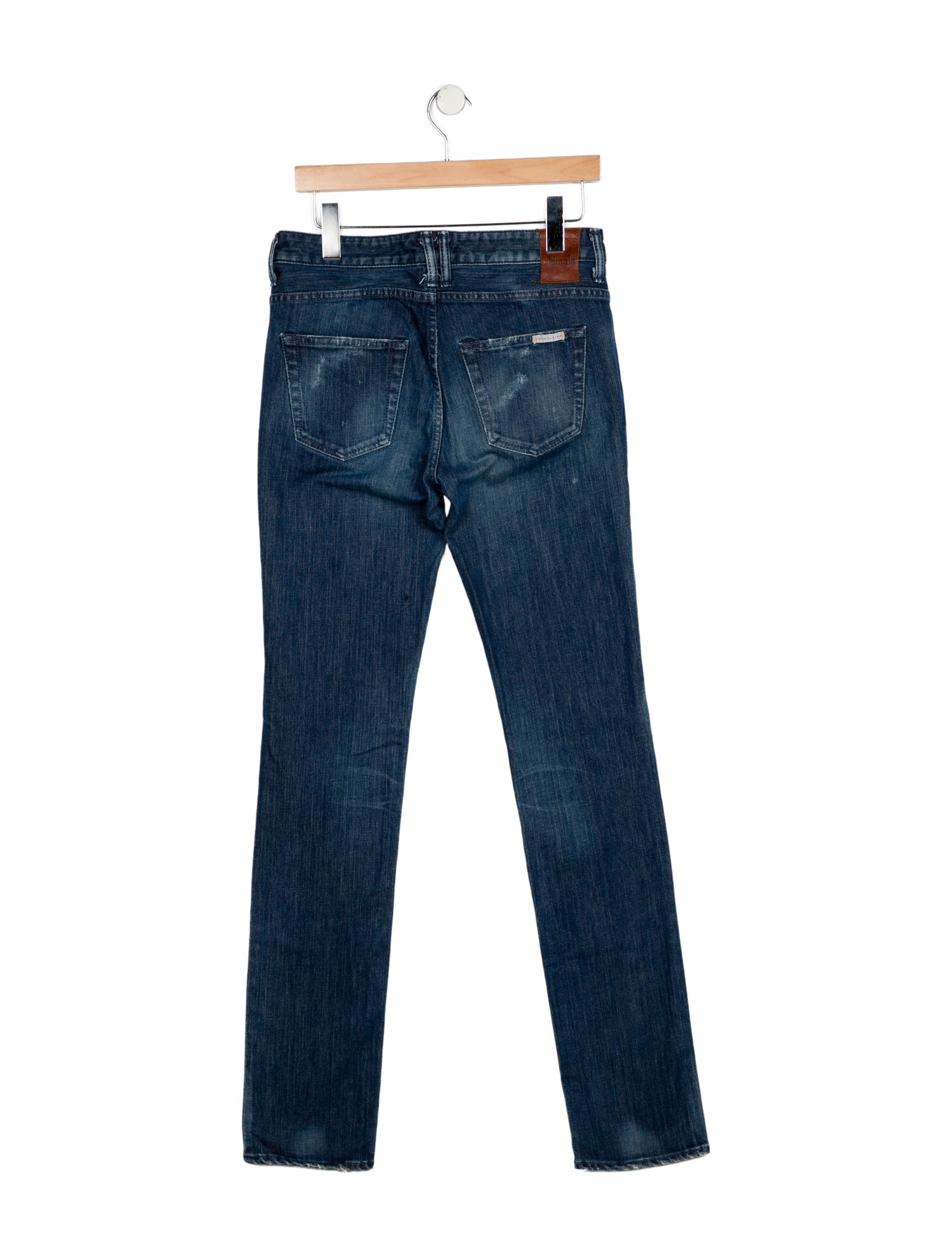 Chimala Mid-Rise Straight Leg Jeans