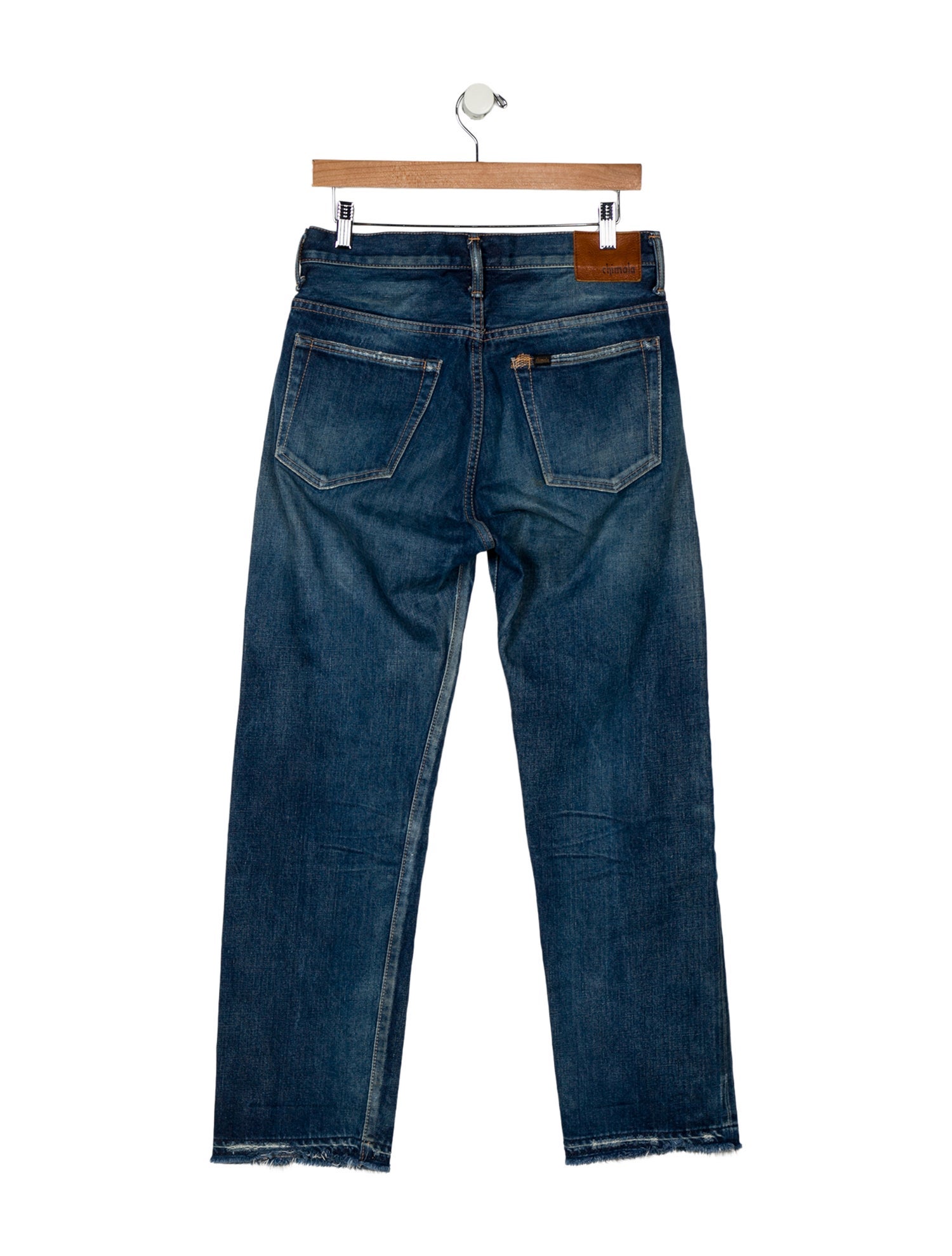 Chimala High-Rise Straight Leg Jeans