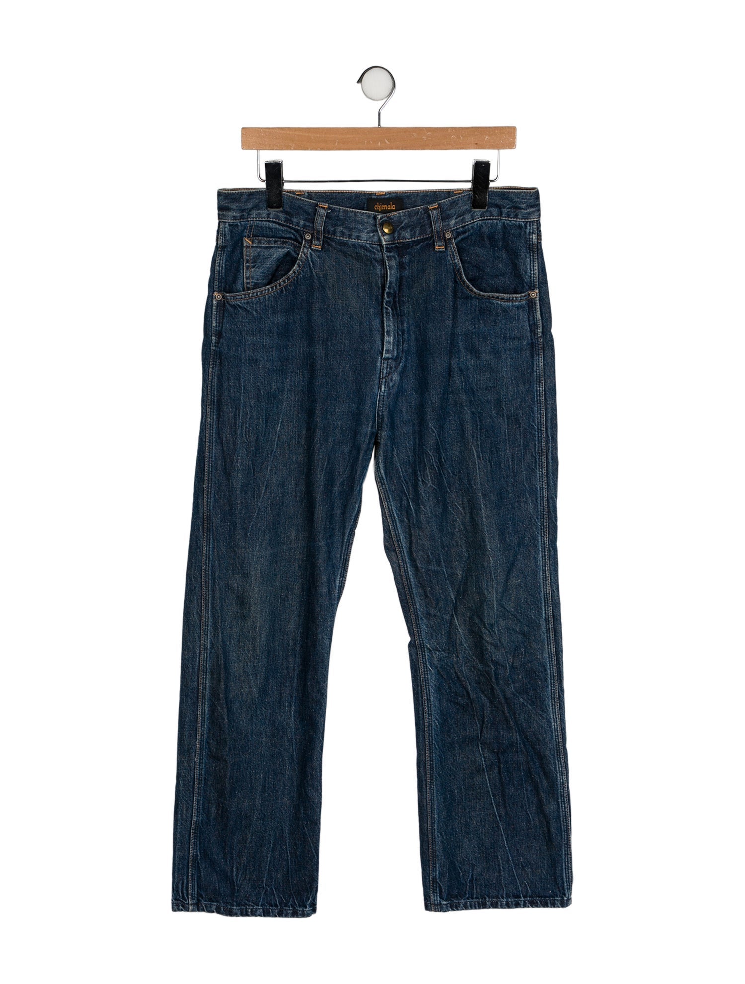Chimala High-Rise Straight Leg Jeans