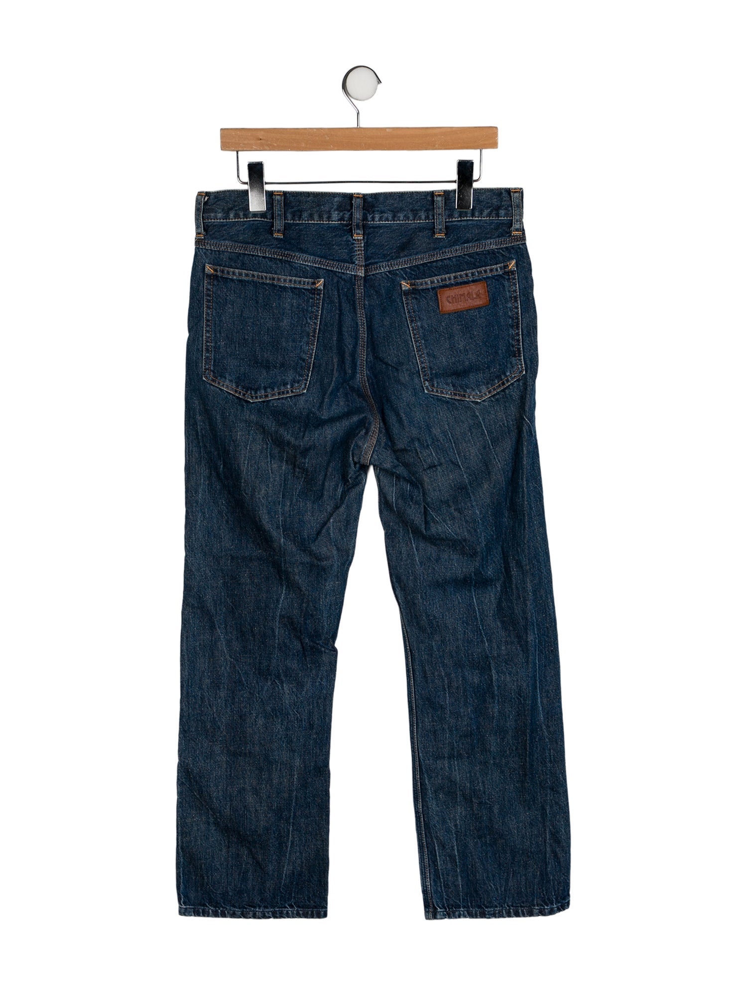 Chimala High-Rise Straight Leg Jeans