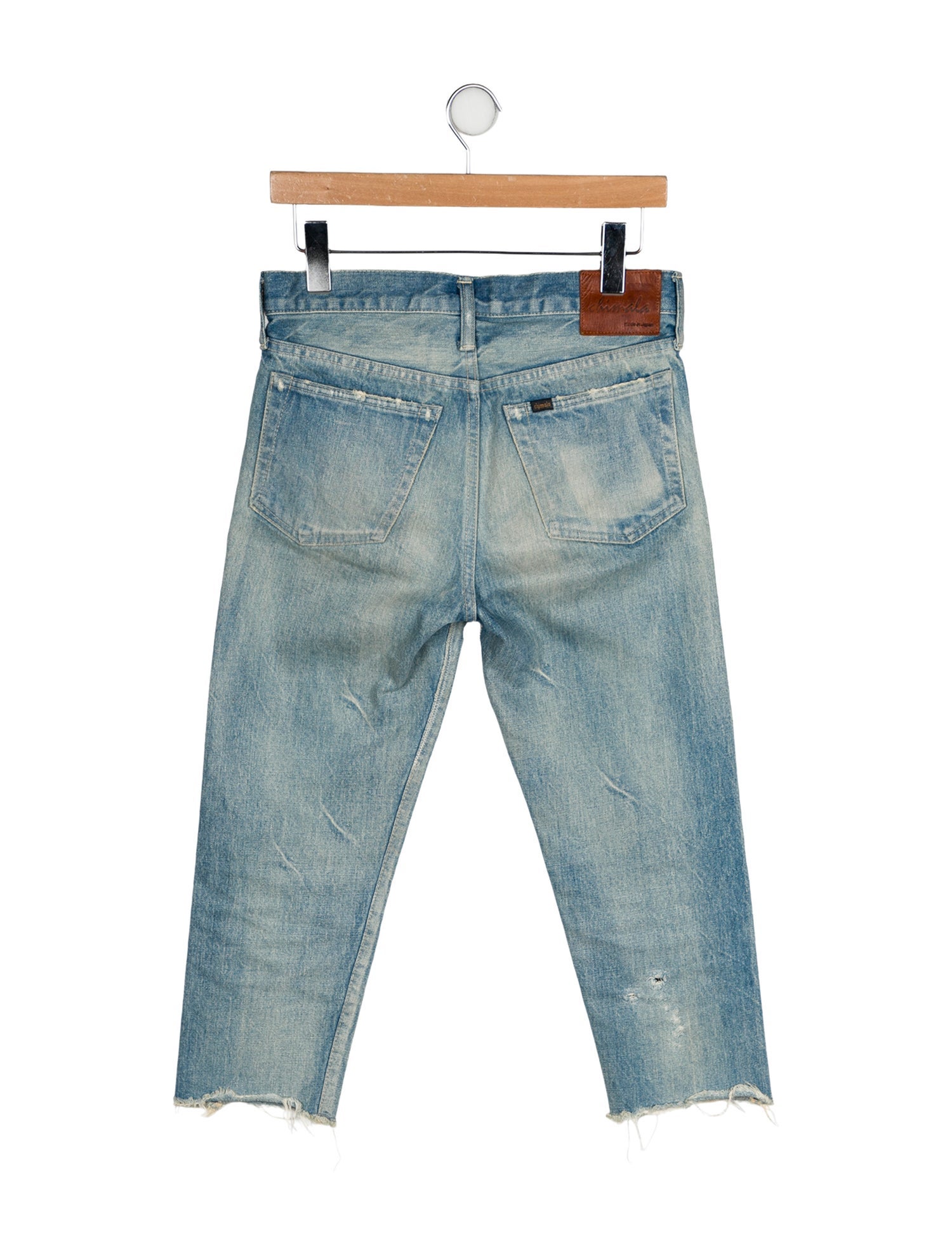 Chimala Mid-Rise Straight Leg Jeans