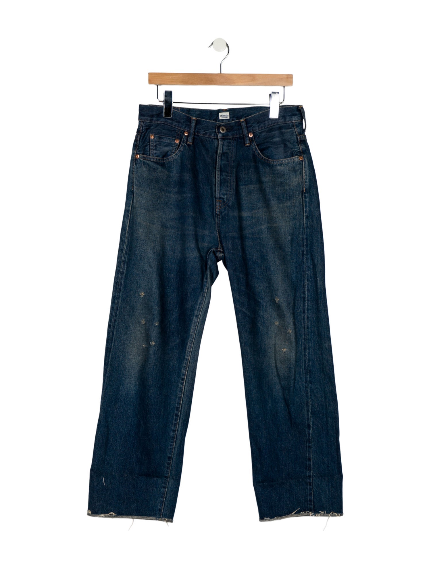 Chimala High-Rise Straight Leg Jeans