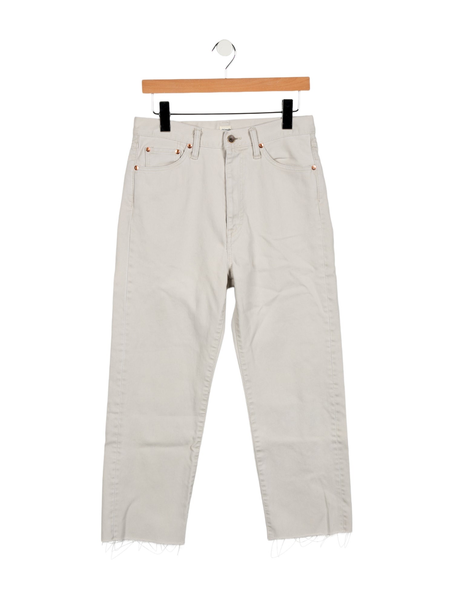 Chimala High-Rise Straight Leg Jeans