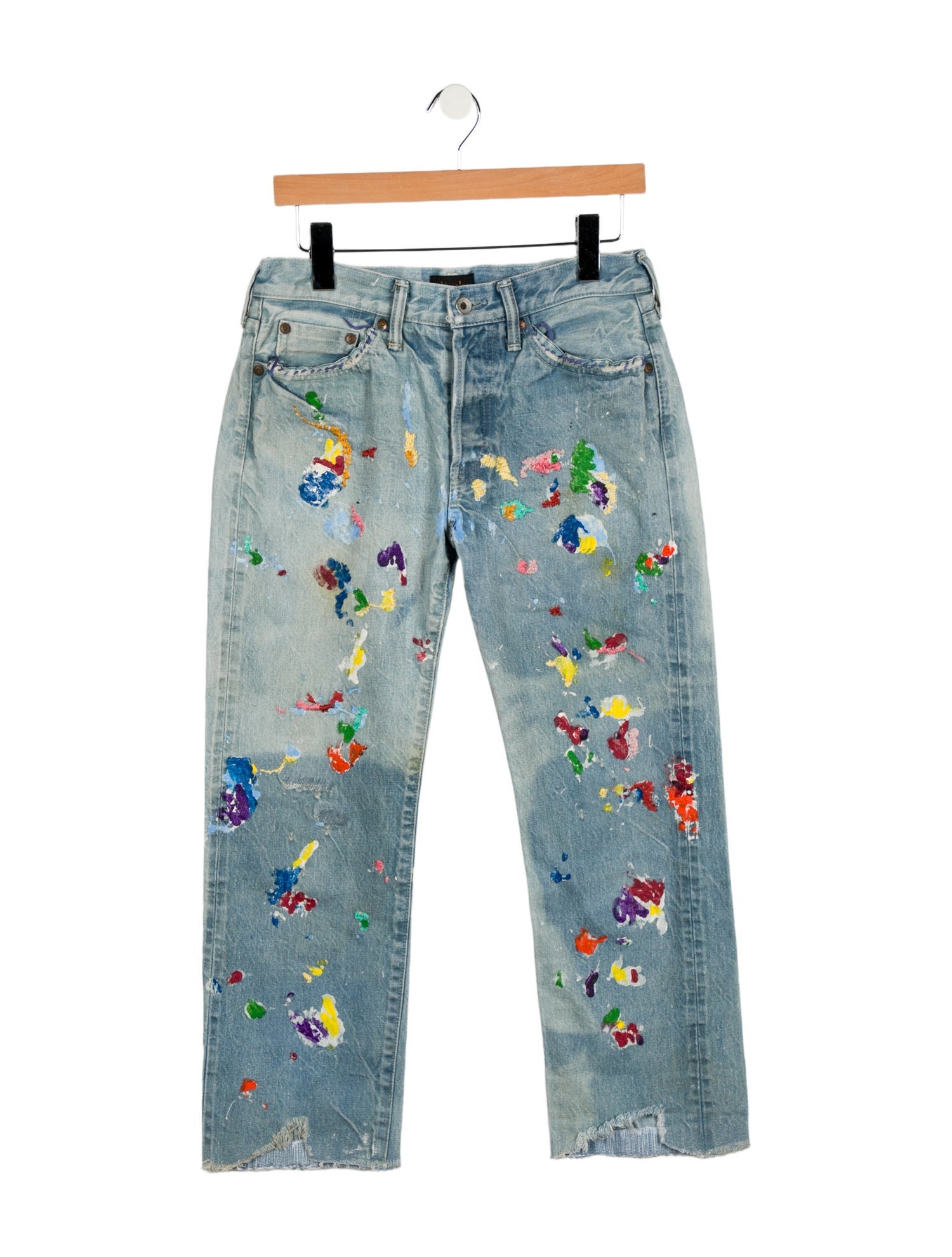 Chimala High-Rise Straight Leg Jeans