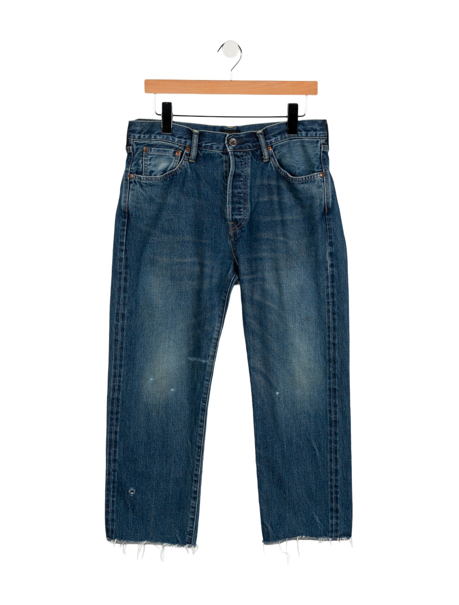 Chimala Mid-Rise Straight Leg Jeans