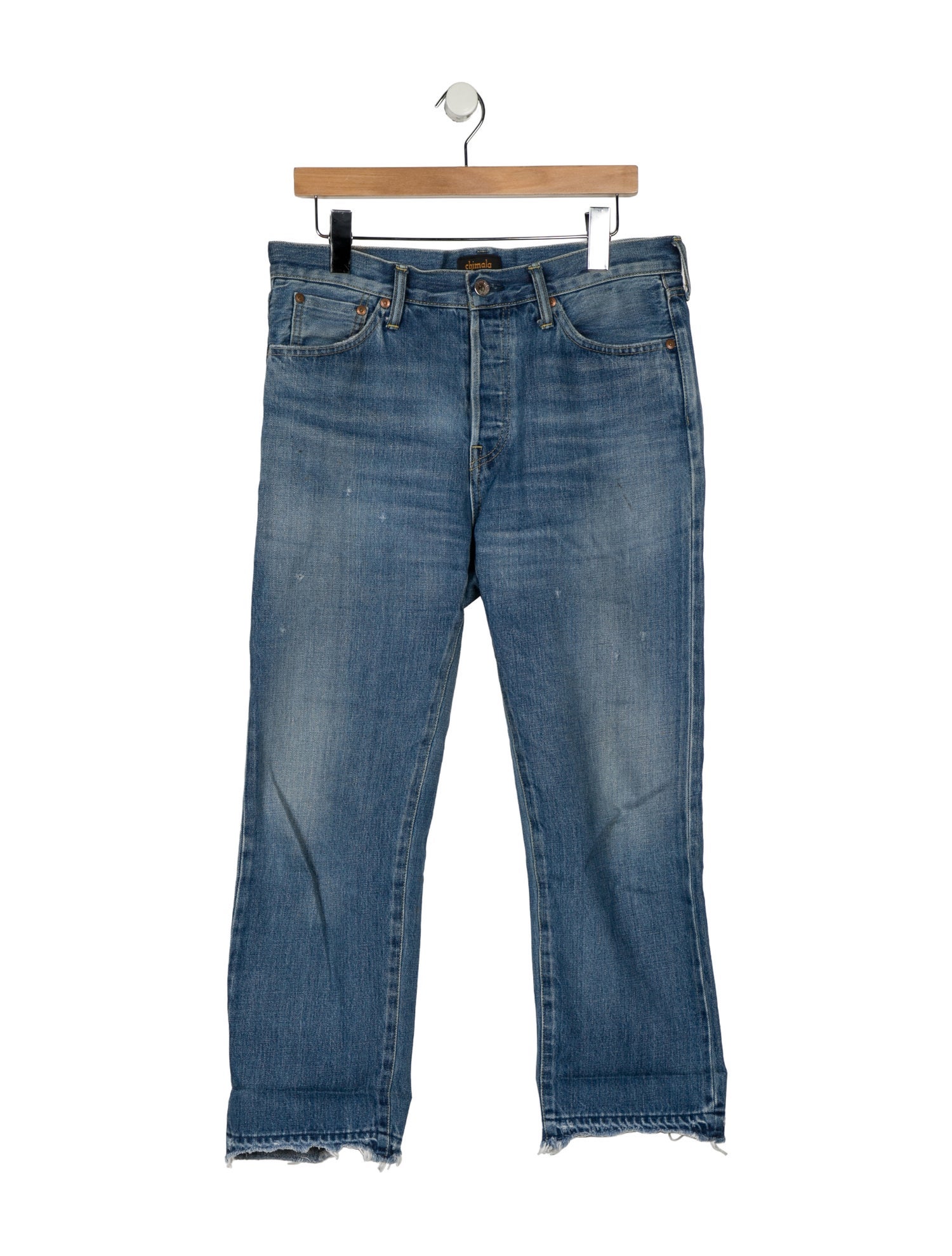 Chimala High-Rise Straight Leg Jeans