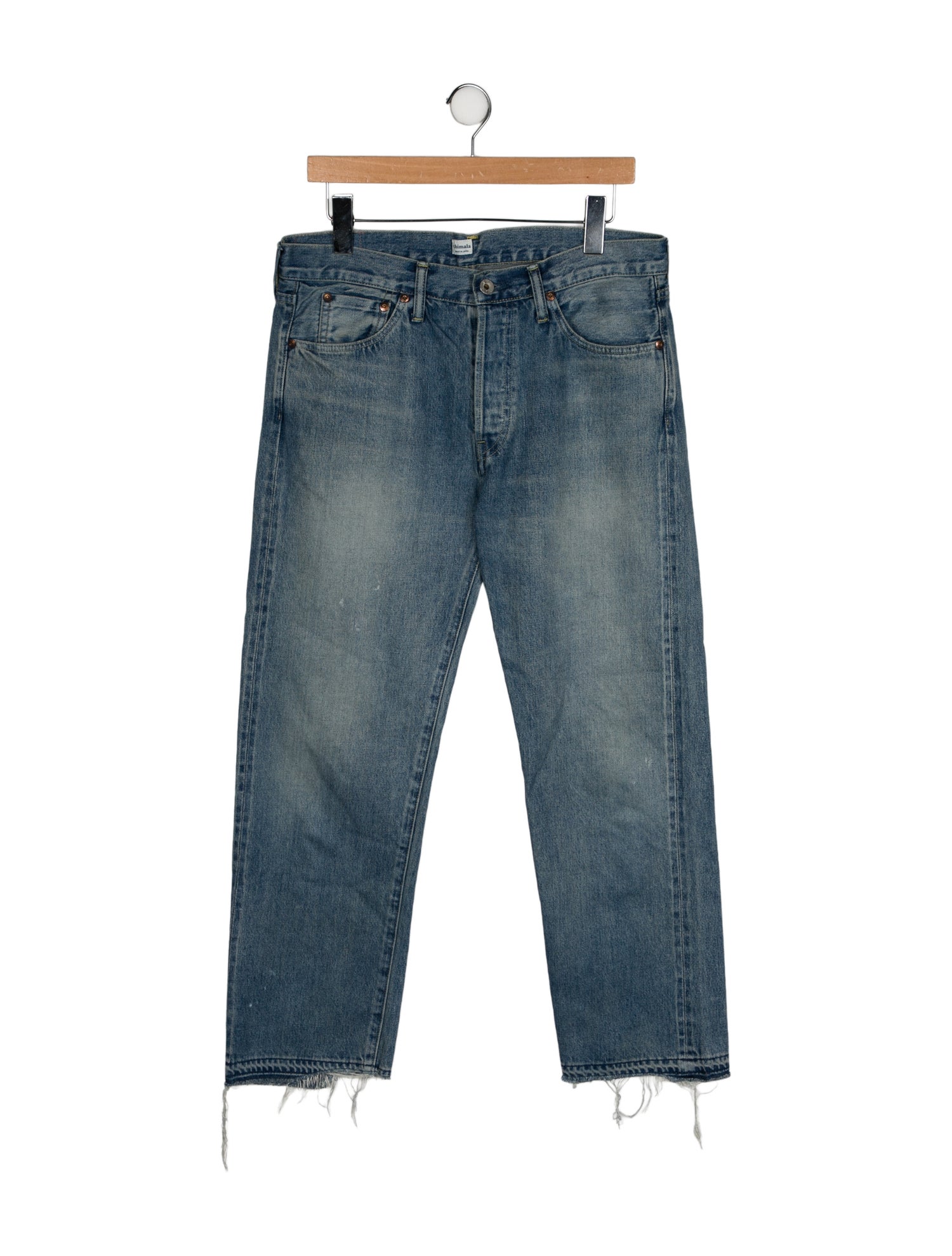 Chimala High-Rise Straight Leg Jeans