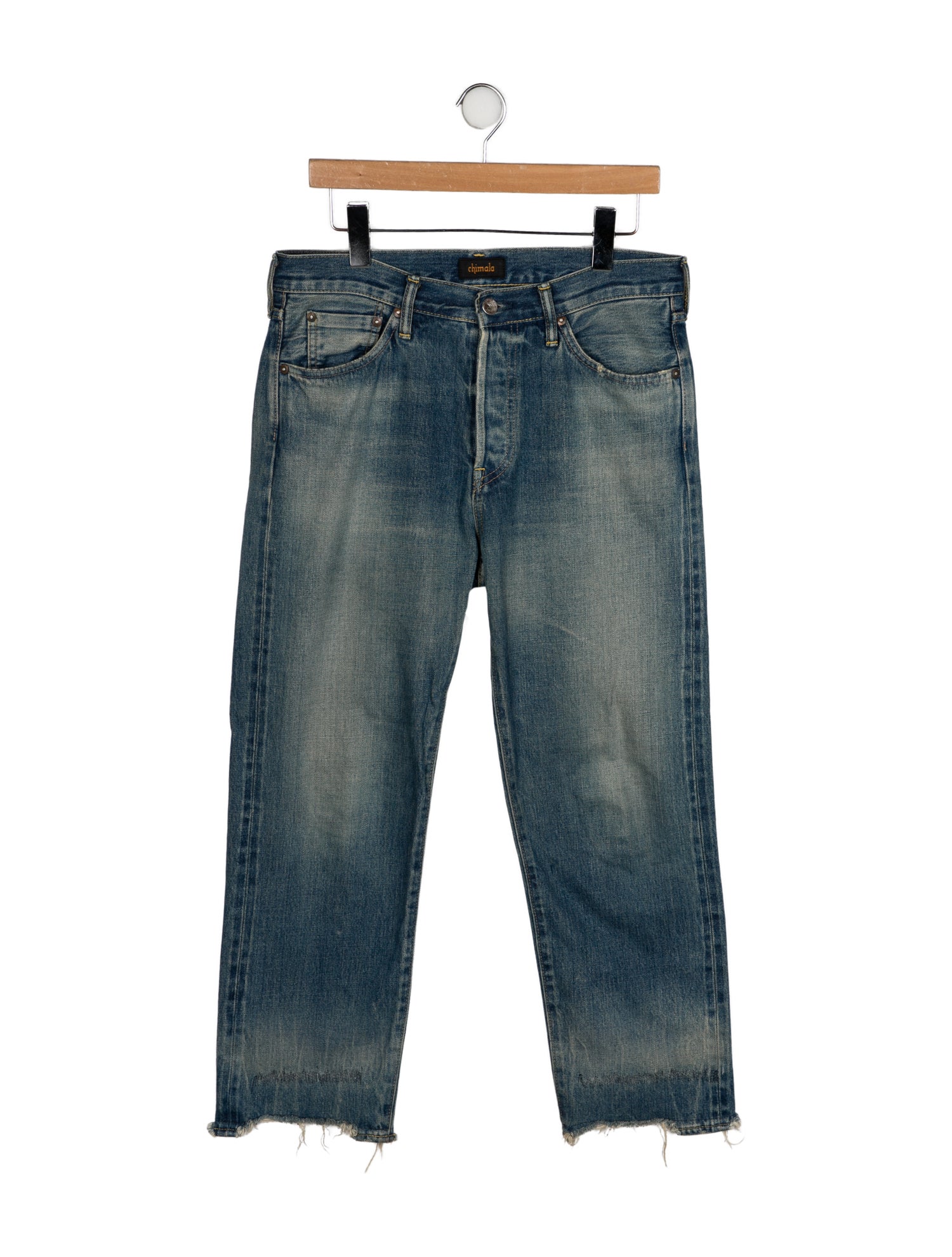 Chimala High-Rise Straight Leg Jeans