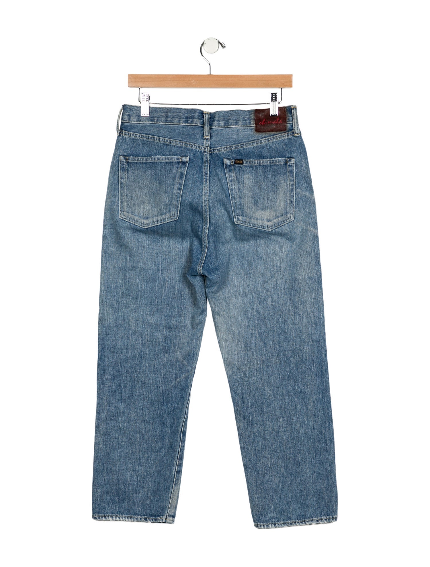 Chimala High-Rise Straight Leg Jeans