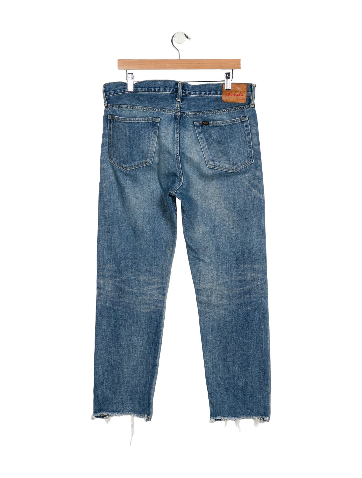 Chimala Mid-Rise Straight Leg Jeans