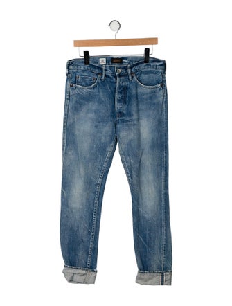 Chimala Mid-Rise Straight Leg Jeans